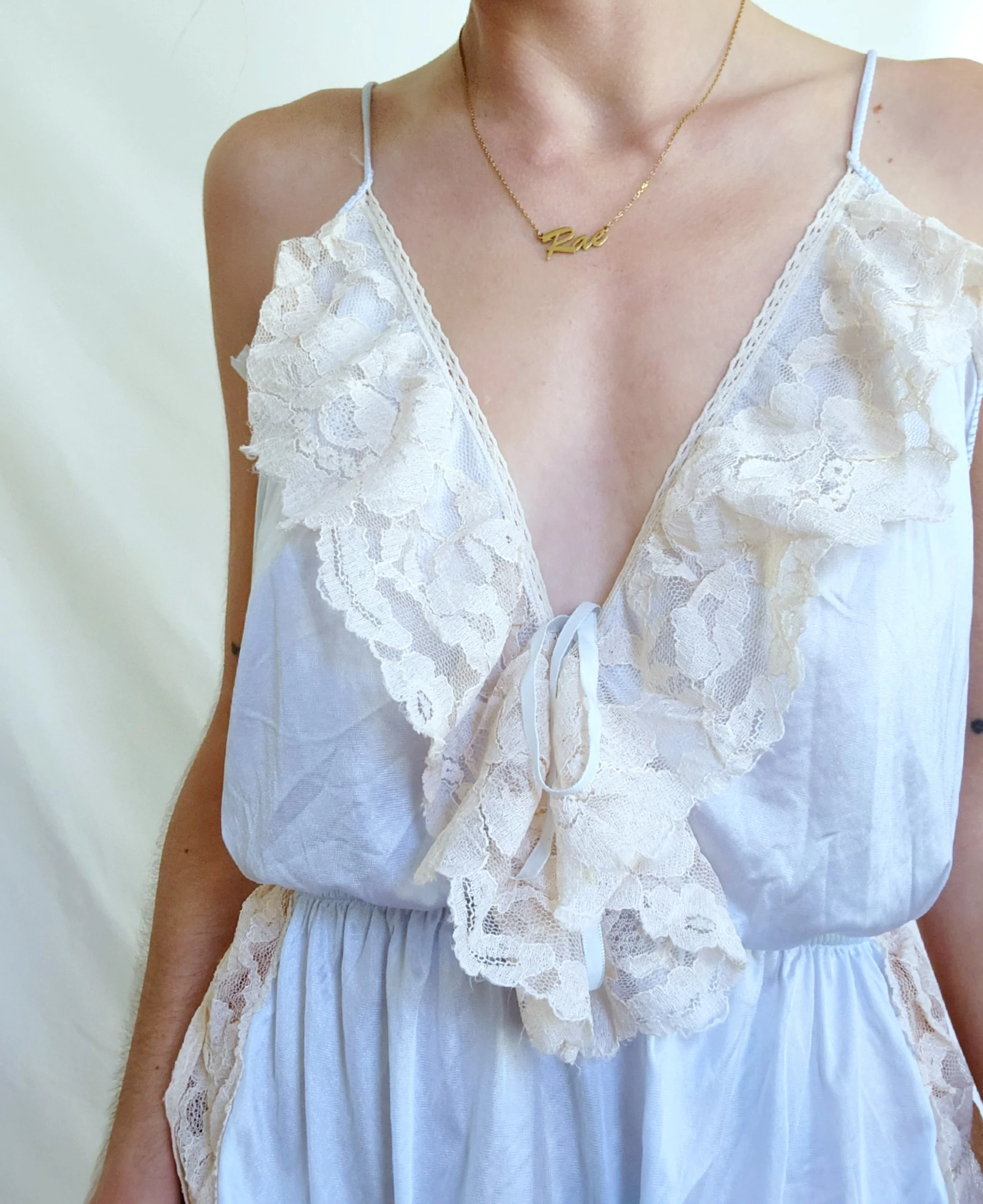 60s Lace Lingerie Teddy Chemise, Romper, Playsuit By Flair - Image 7