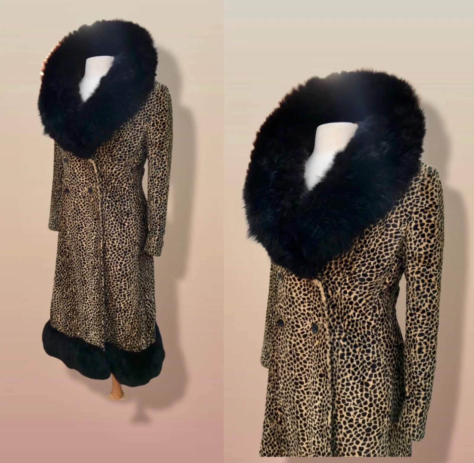 60s  Leopard Spotted Cat Print by Lord and Taylor's - Image 13
