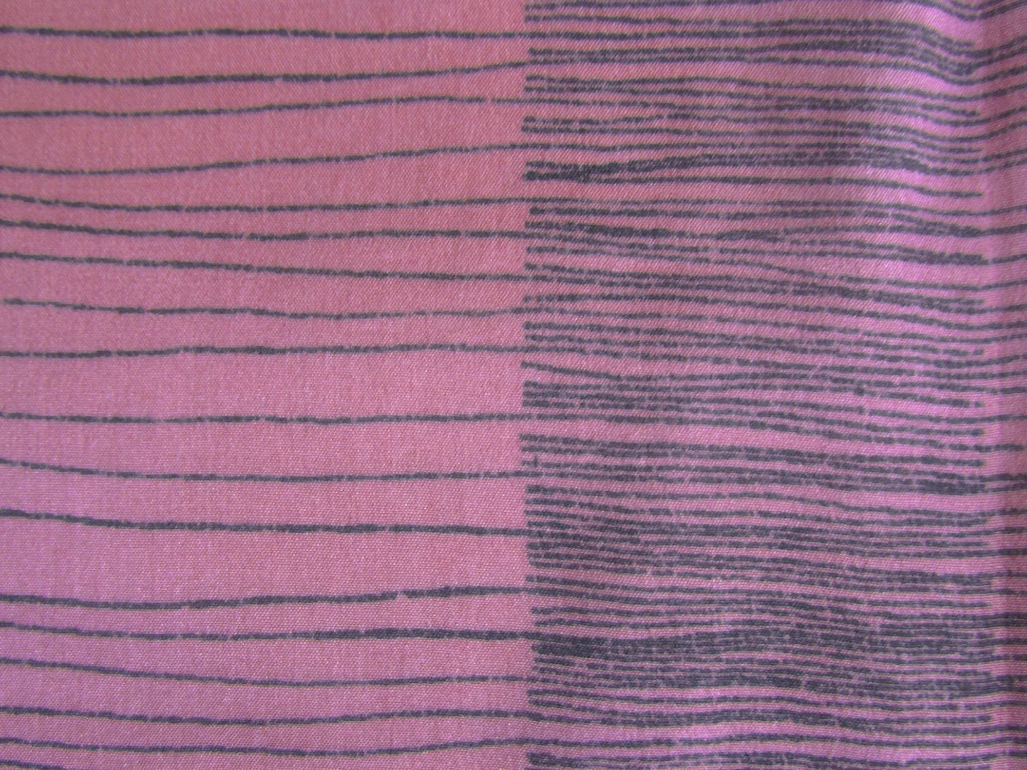 60s Man's Silk Pocket Square Hand Rolled Made In Japan by Vera - Image 2