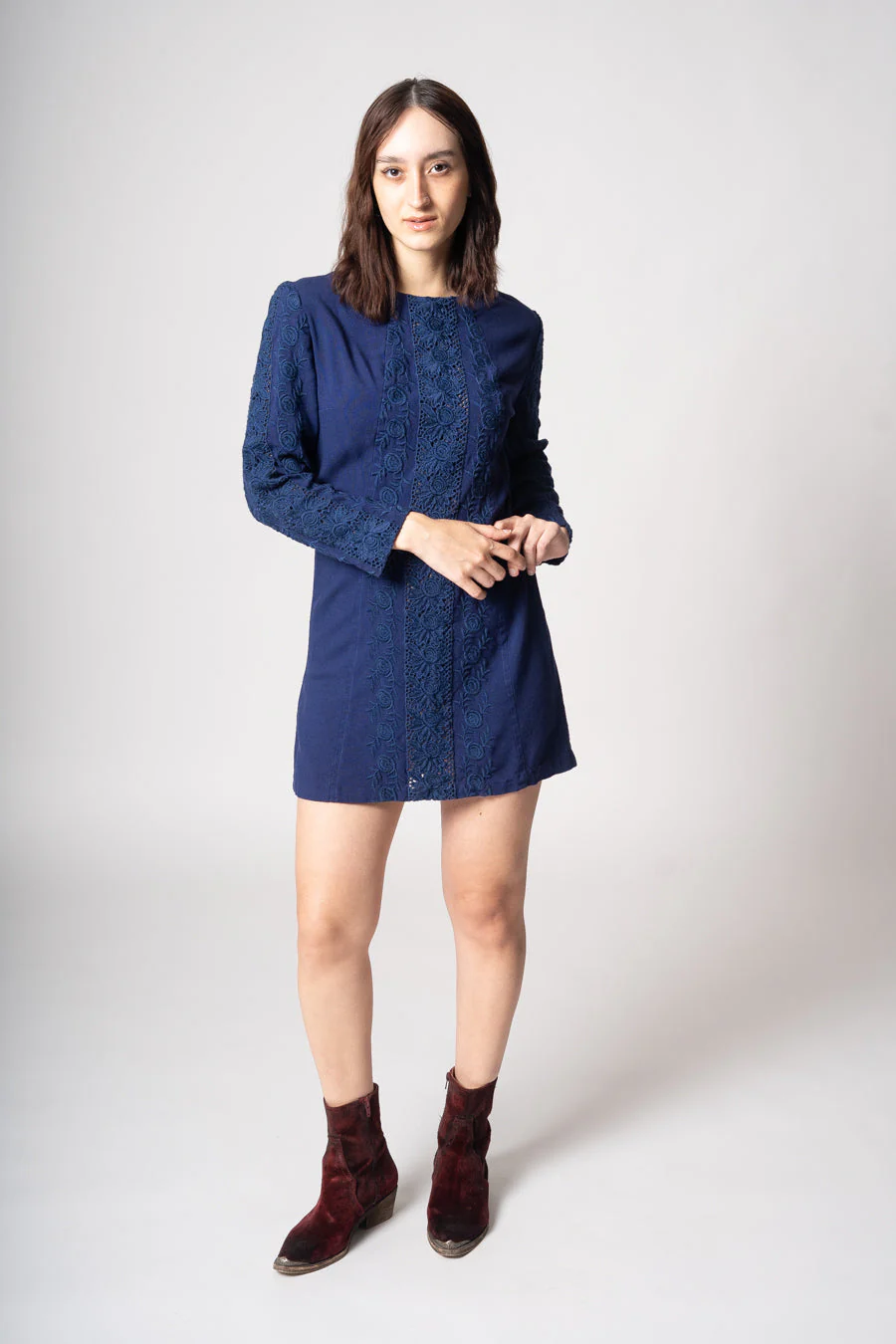 60s Midnight Shift Dress - Image 4