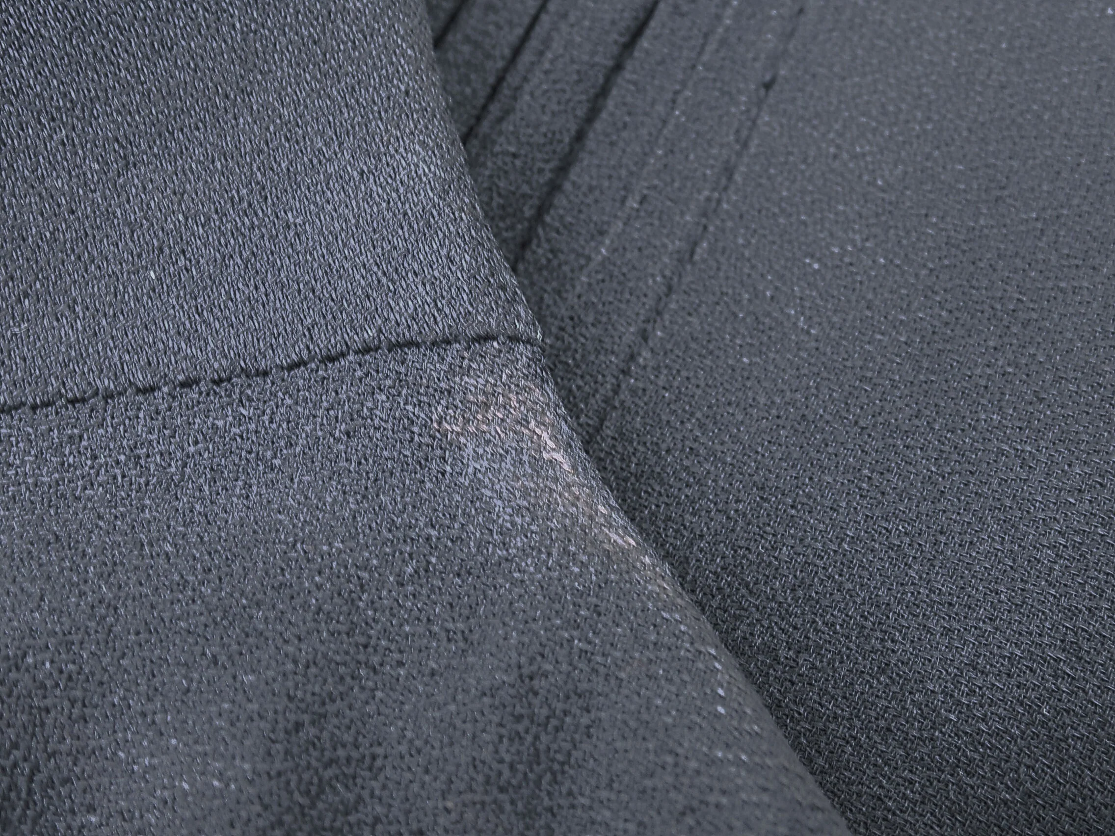 60s Mod Black Shift Dress with Fancy Pleating by Adrian Tabin Could Be Wool Crepe Dinner Office Simple Yet Fancy No Flaws by Adrian Tabin - Image 7