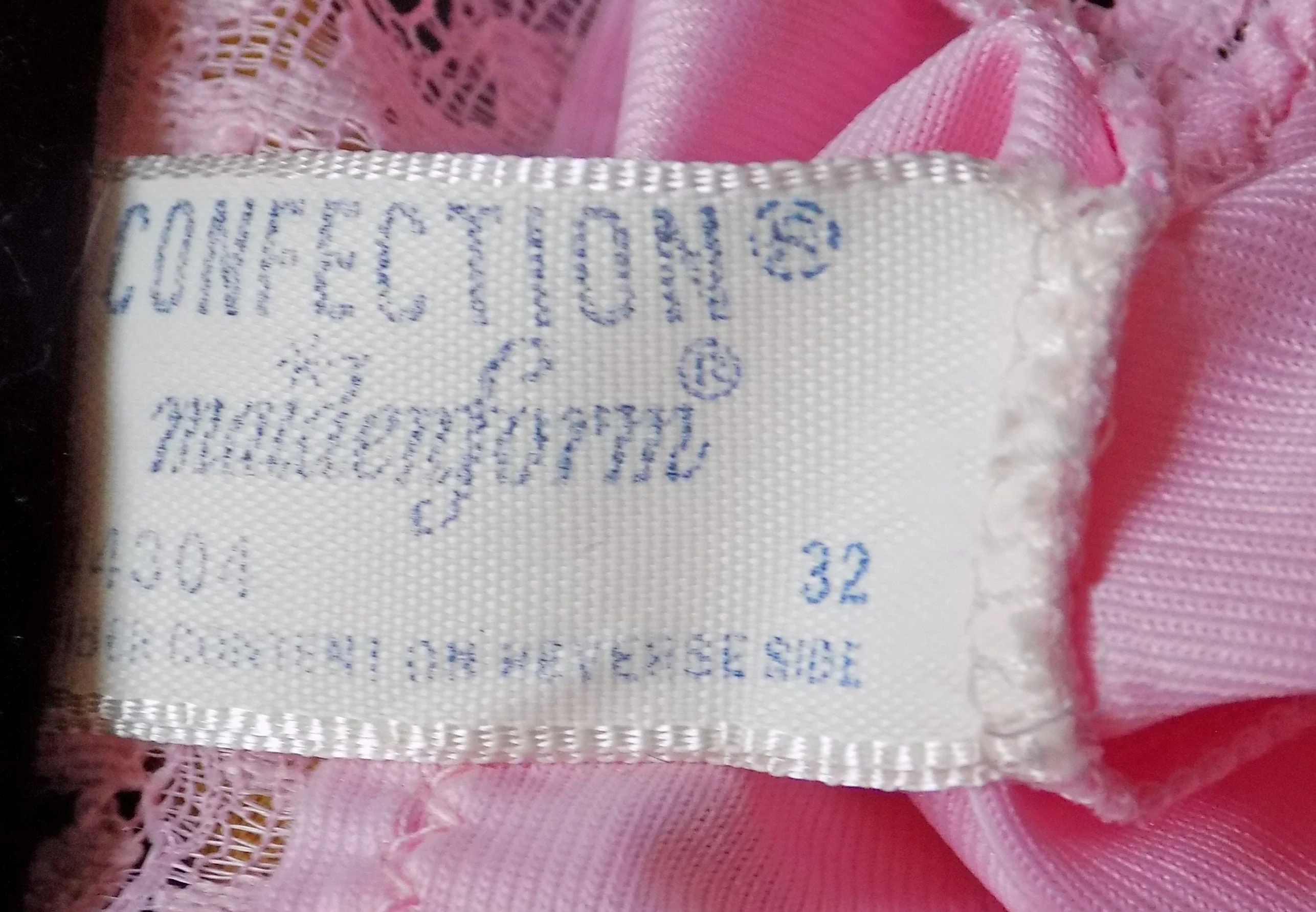 60s Mod "confections" Pink Mini-Dress Slip Suitable for Empire Waist Dresses and Other "baby Doll" Mini S by Maidenform - Image 5