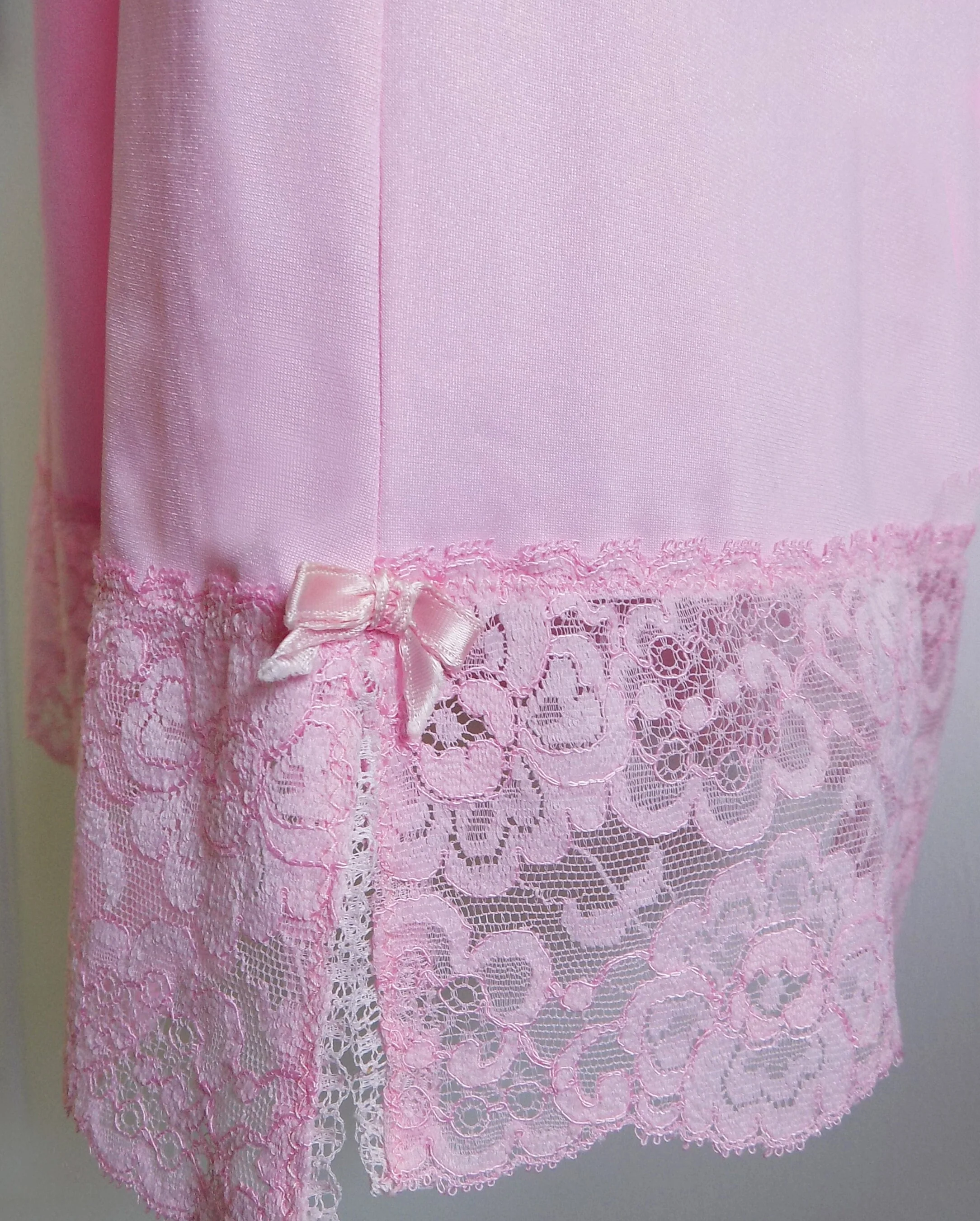 60s Mod "confections" Pink Mini-Dress Slip Suitable for Empire Waist Dresses and Other "baby Doll" Mini S by Maidenform - Image 6
