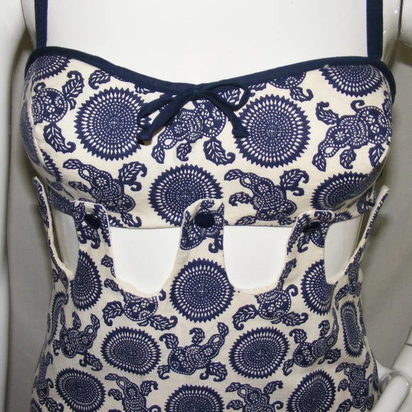 60s Mod Go-go Ultra Mini Dress Cutouts Strappy - Image 3