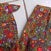 60s Mod Patti Boyd School Girl Style Floral Linen Suit 60s Olive Green Orange Two Piece by Arthur Jay - Image 7