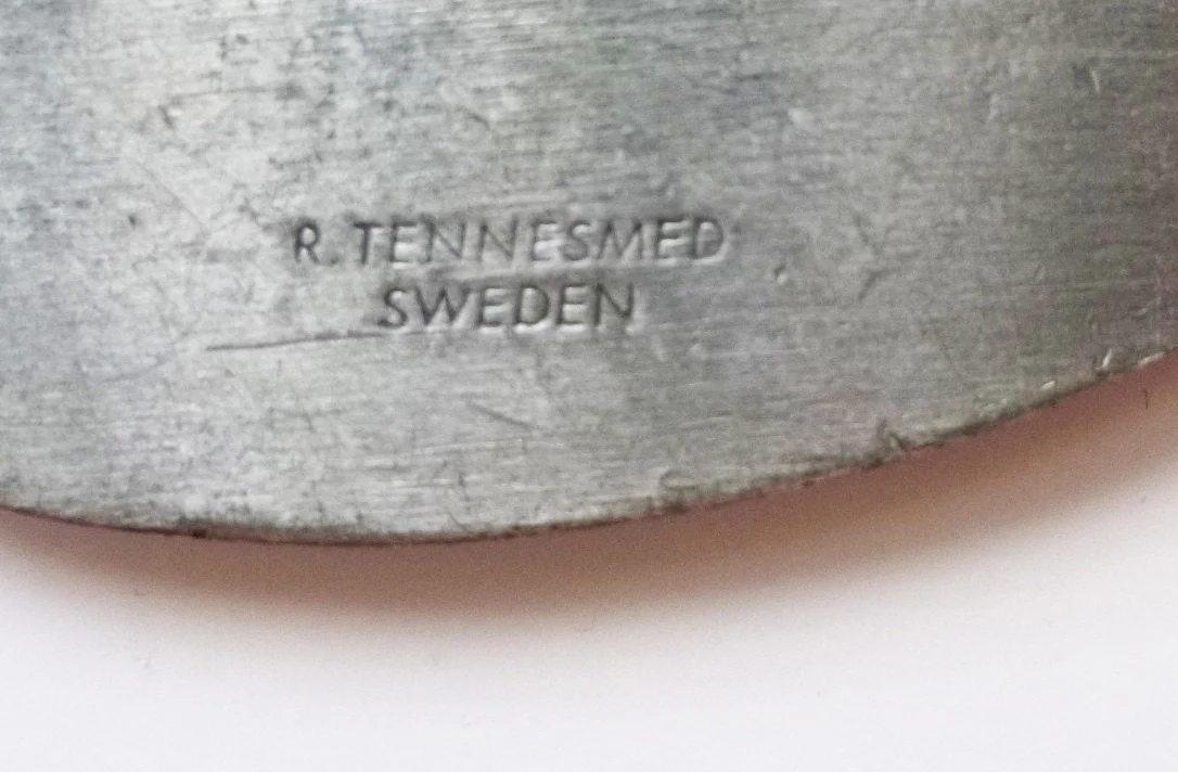 60s Modernist Pewter Vikingship Pendant by R Tennesmed Mod - Image 5