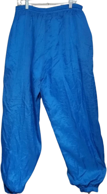 60s Polyester Track Unisex Pants Draw String Waist By M Sports - Image 2