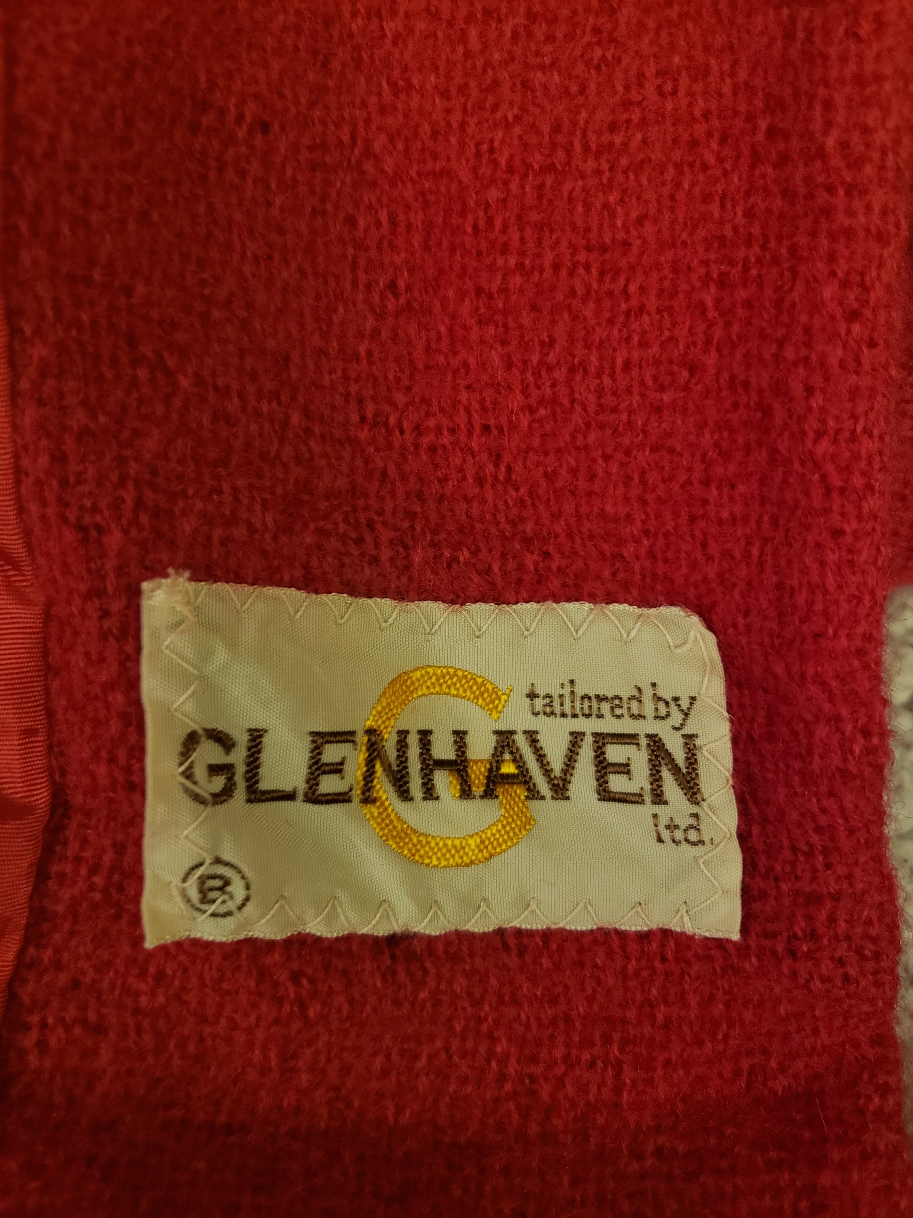 60s Red Skirt Suit By Glenhaven - Image 3