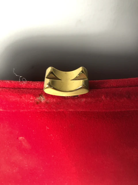 60s Red Velvet Clutch By Garay - Image 9