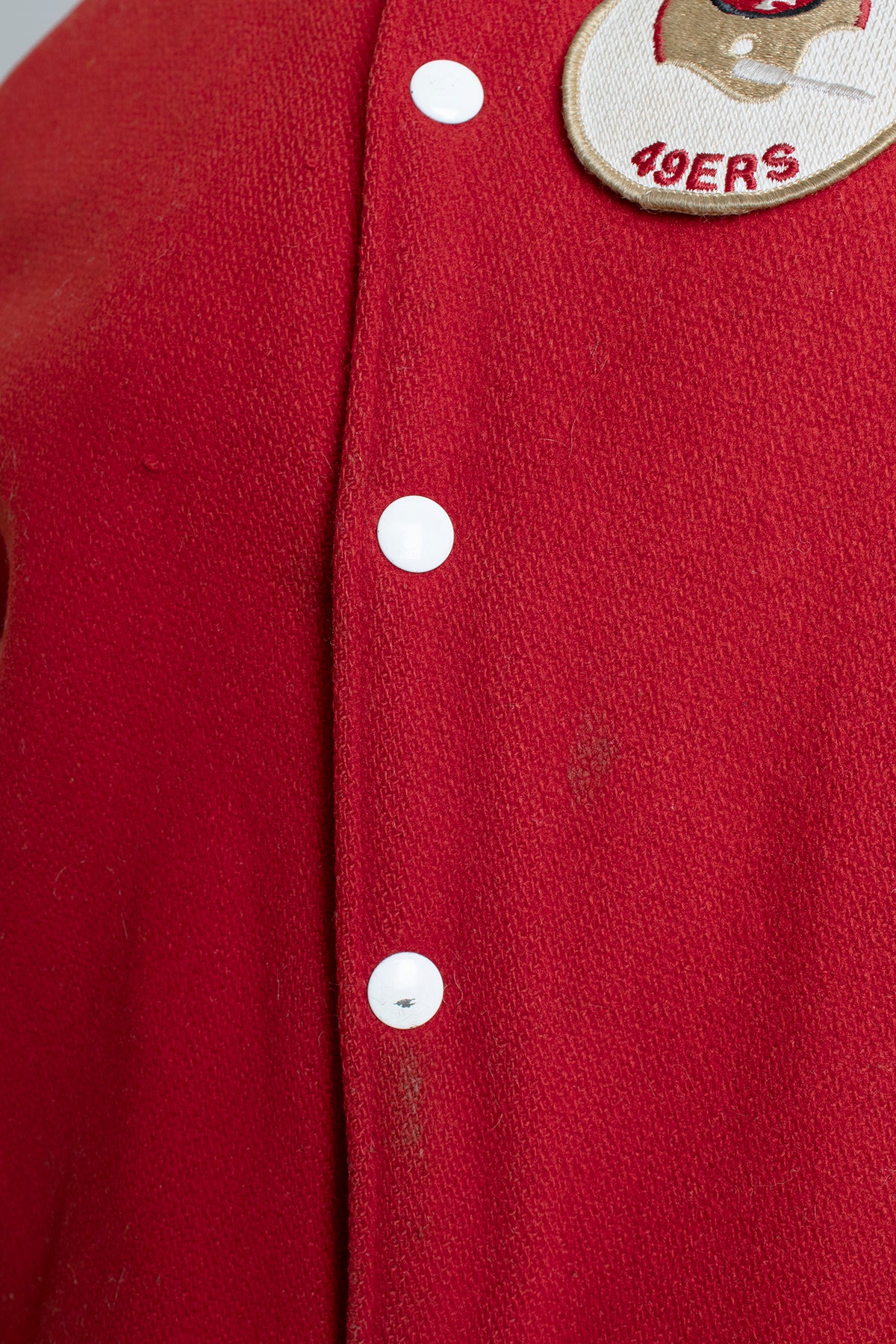 60s San Francisco 49ers Letterman Football Jacket By Sir Jac - Image 8
