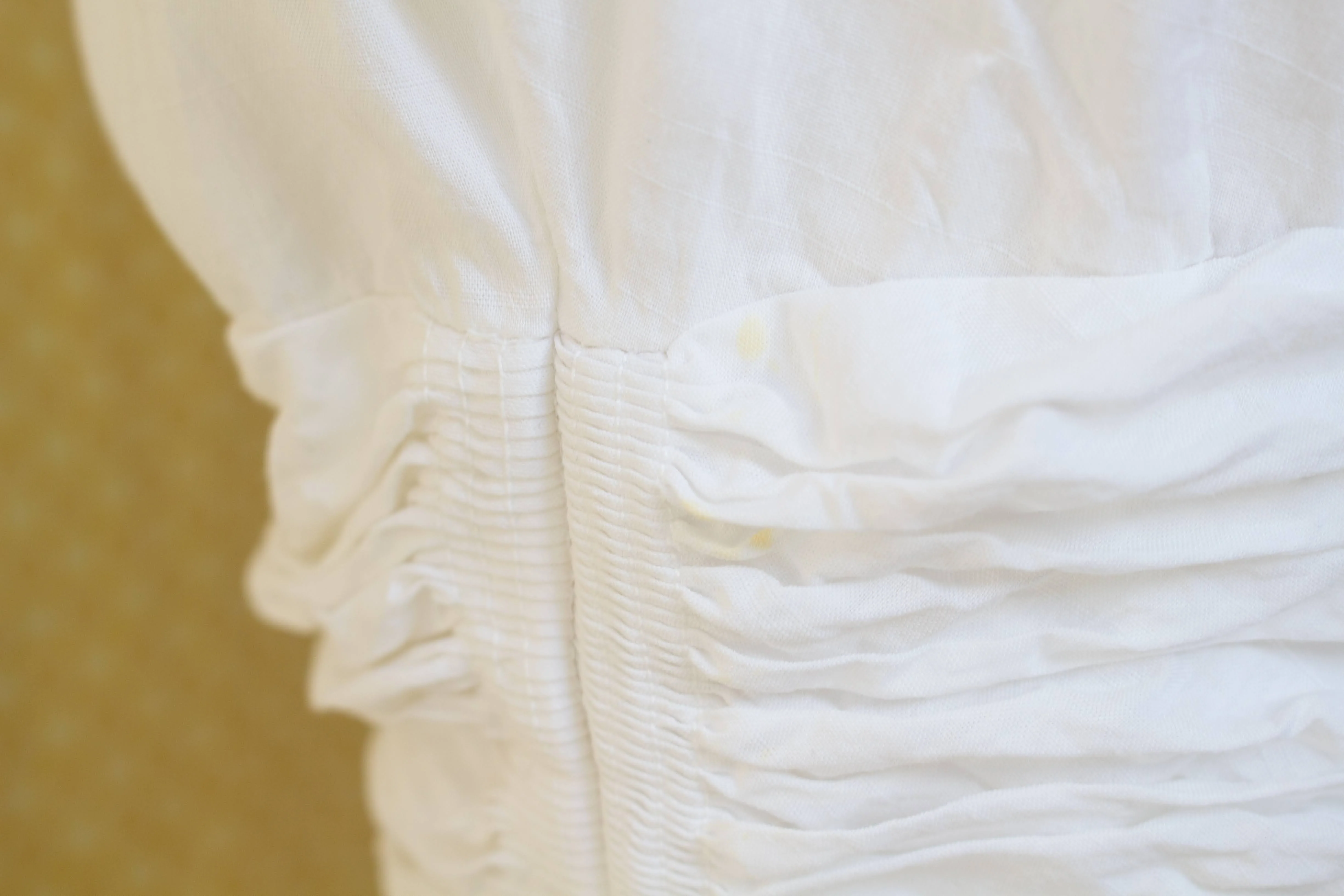 60s Shift Dress With Ruched/smocked Waist - Image 6