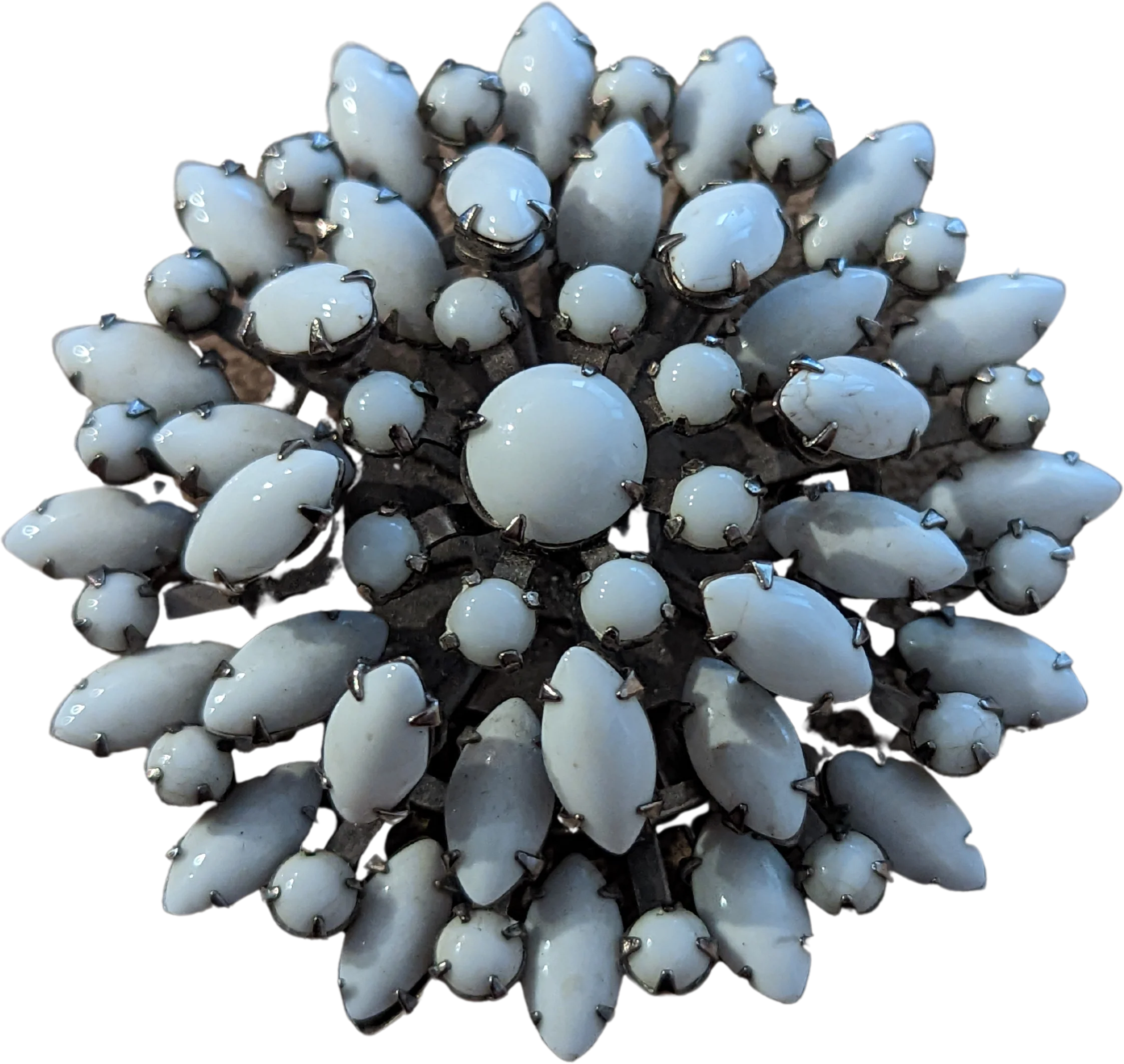 60s Snowflake Brooch