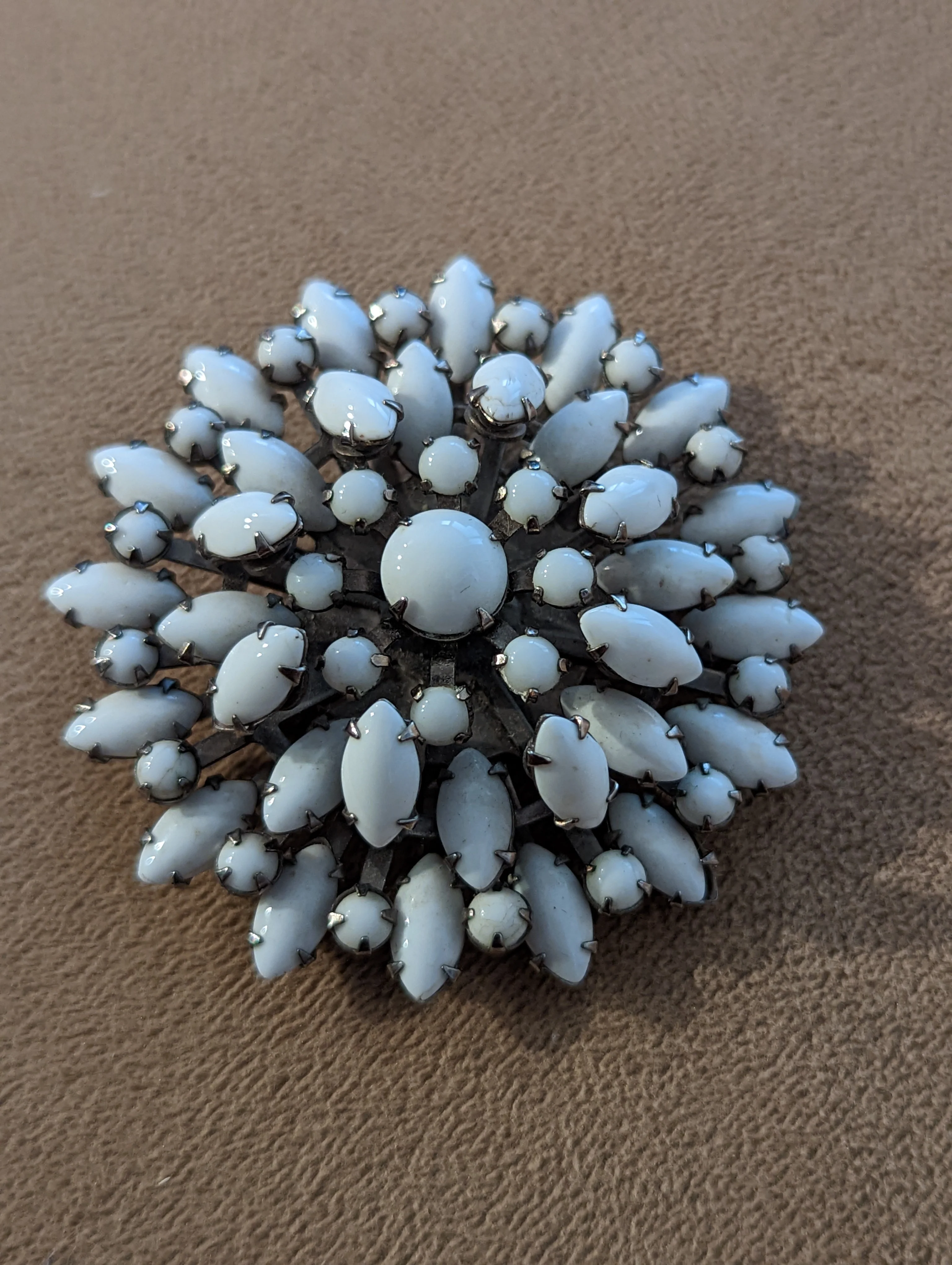 60s Snowflake Brooch - Image 6