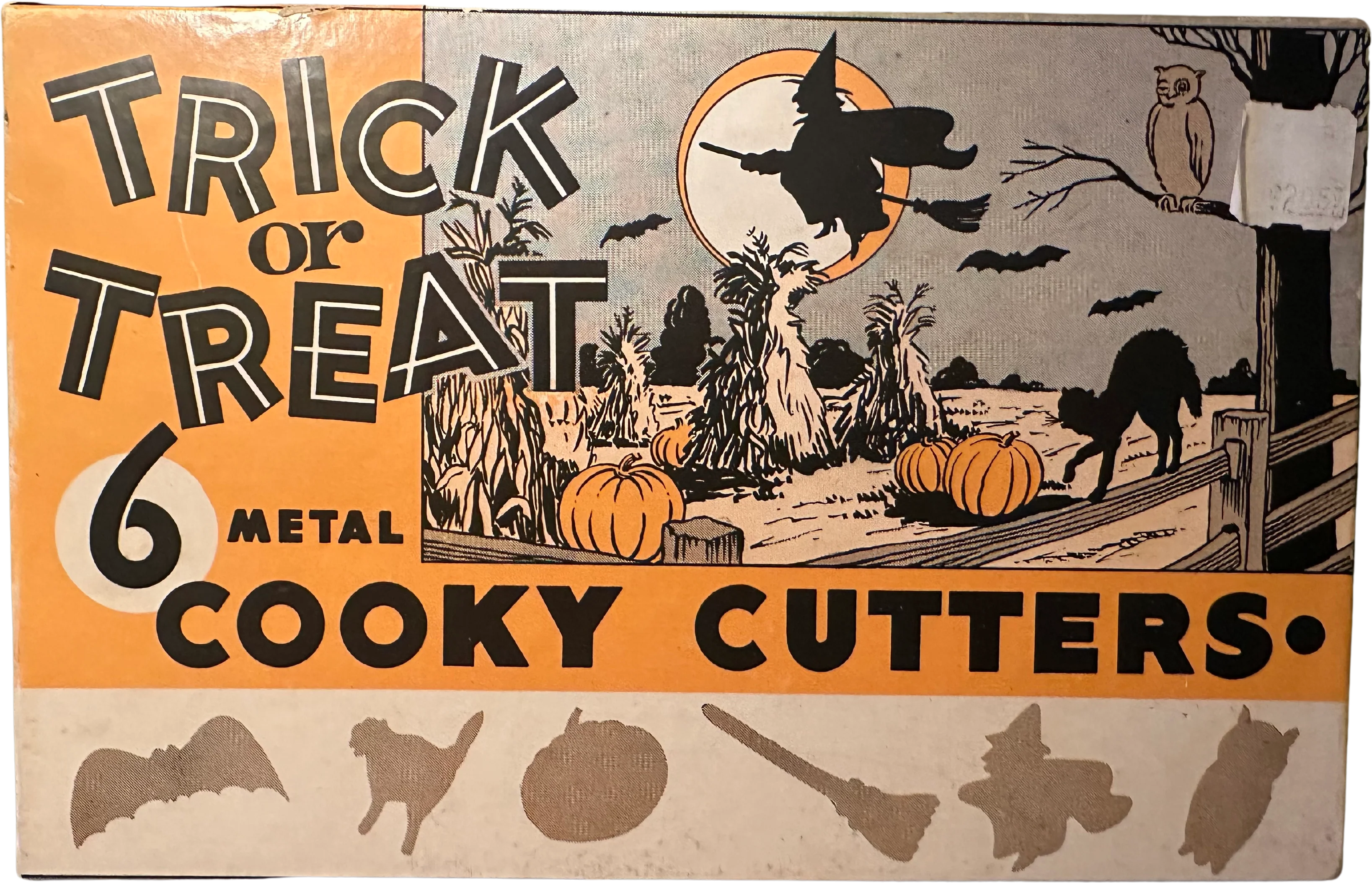 60s Trick Or Treat Cooky Cutters