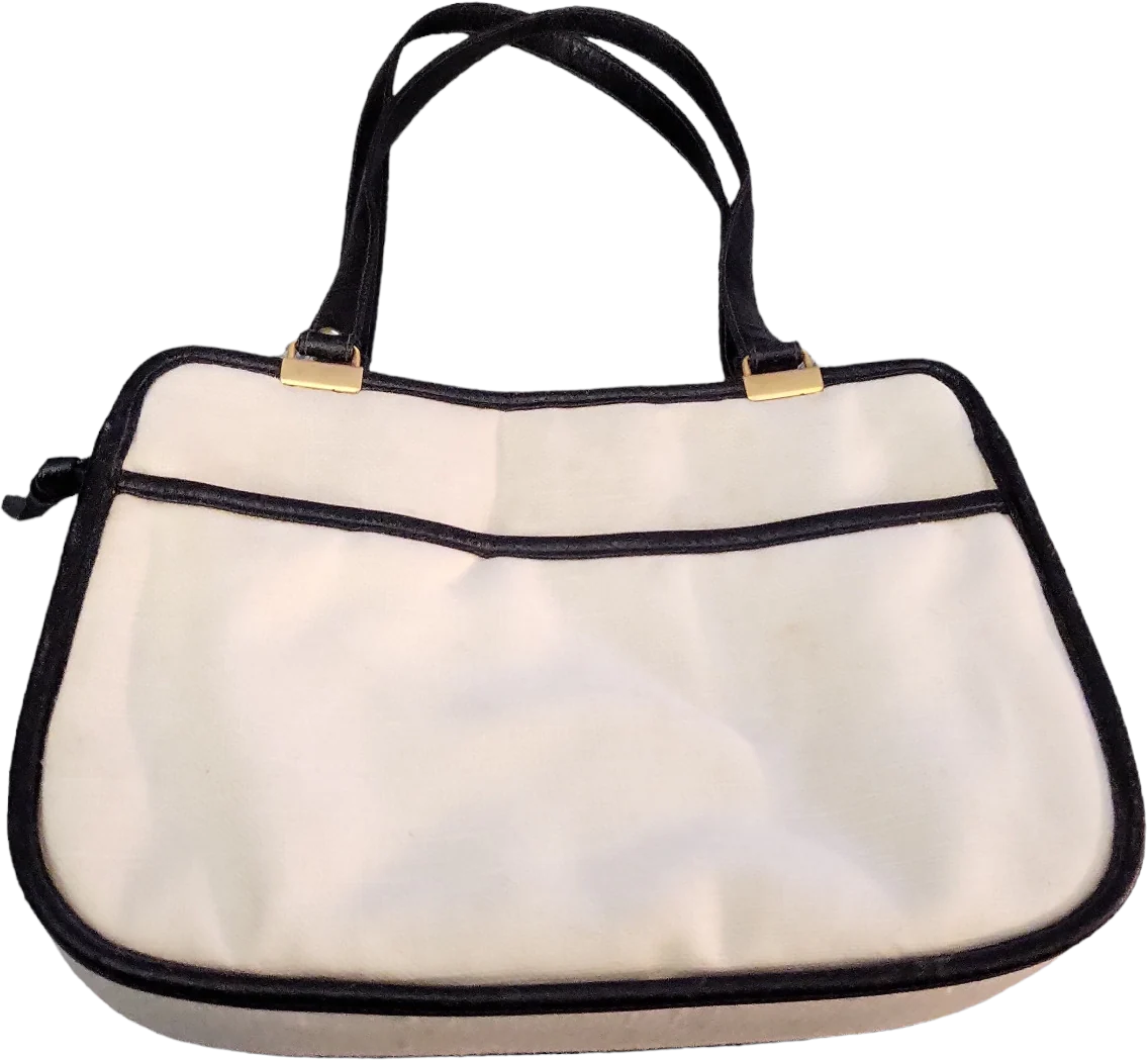 60s Vintage Bittersweet Basket Top Handle Bag By Enid Collins - Image 2