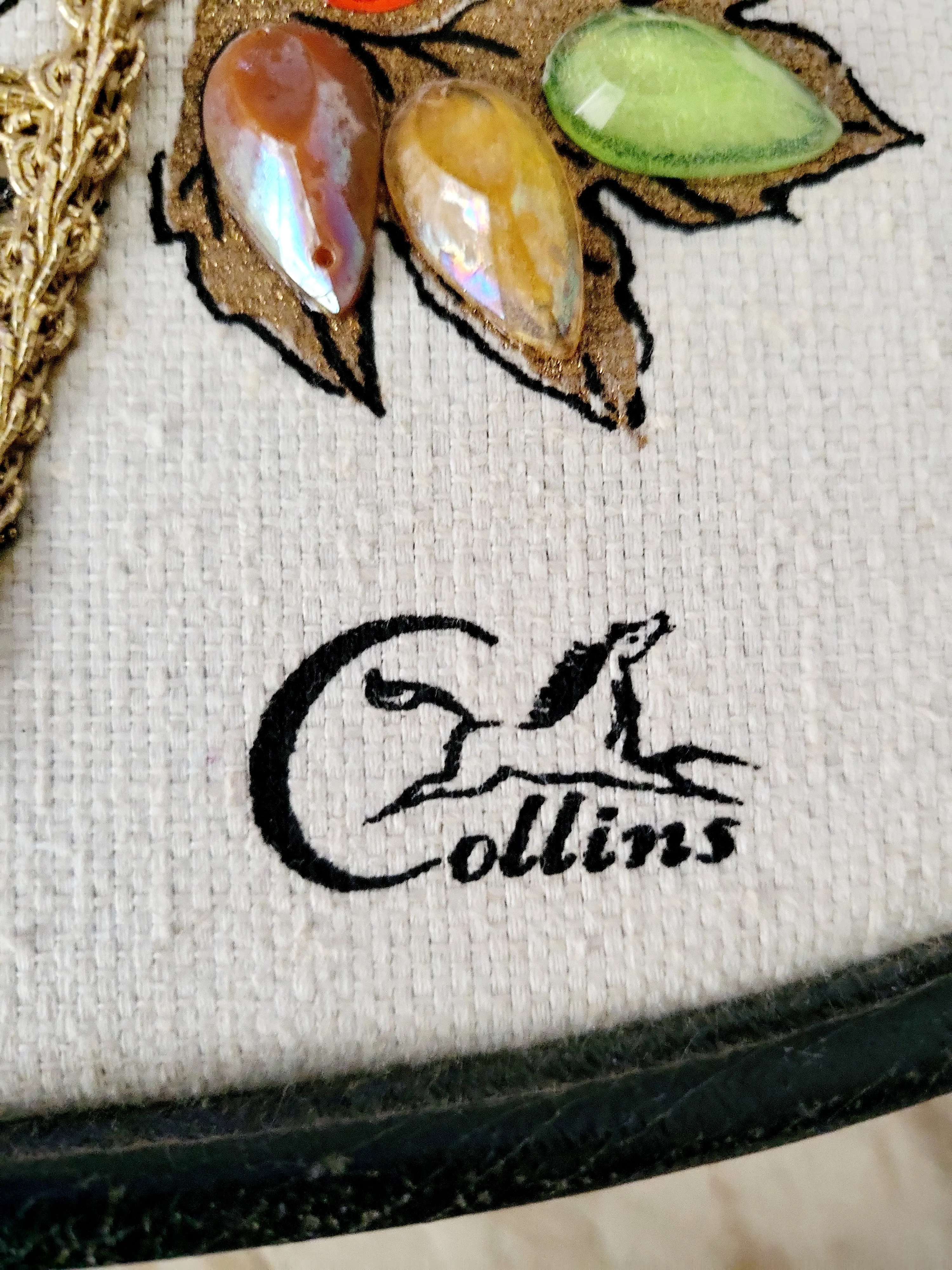 60s Vintage Bittersweet Basket Top Handle Bag By Enid Collins - Image 5