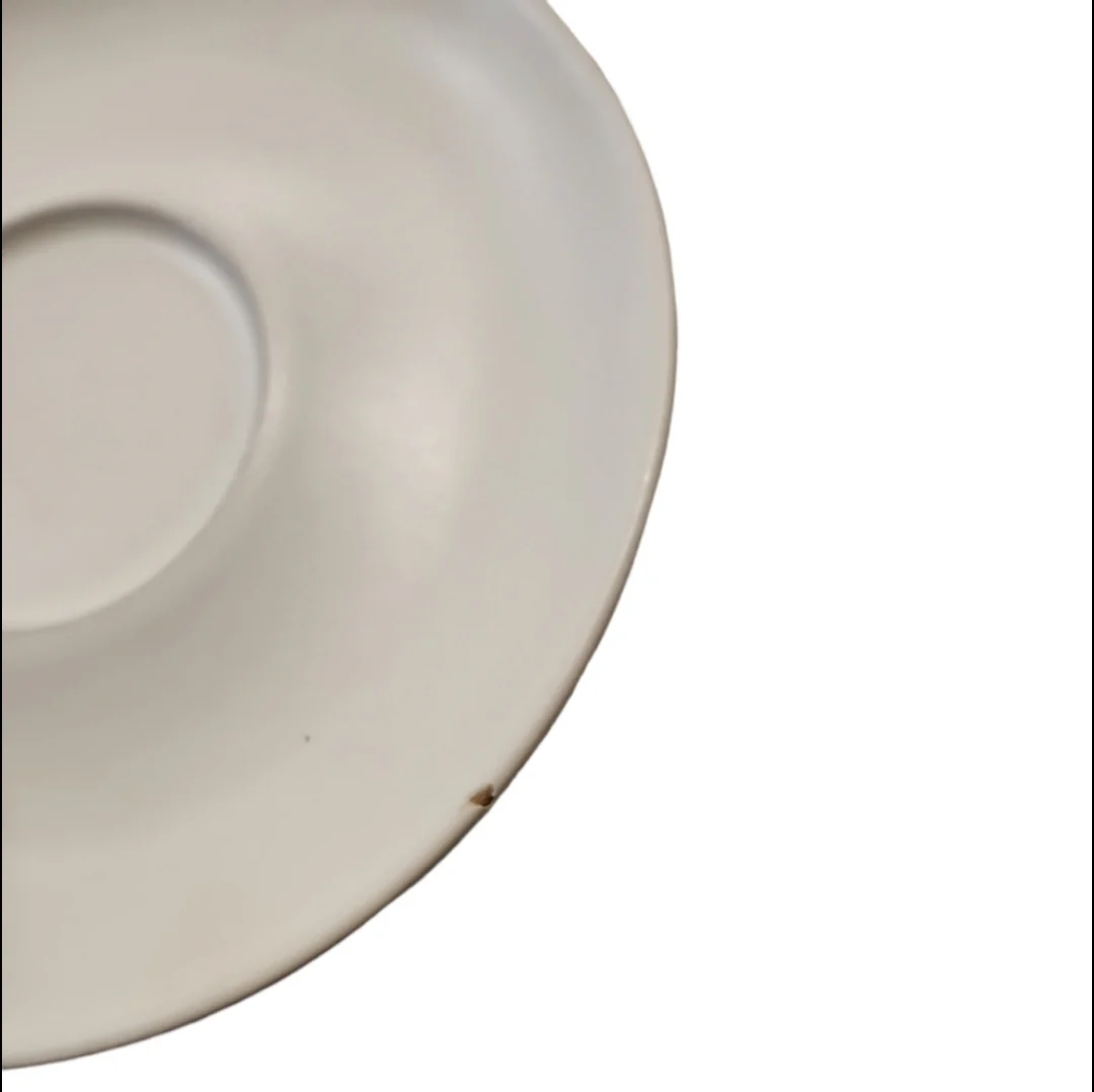 60s Vintage Denby Stoneware Set Of 8 6" Plates By Denby Stoneware - Image 3