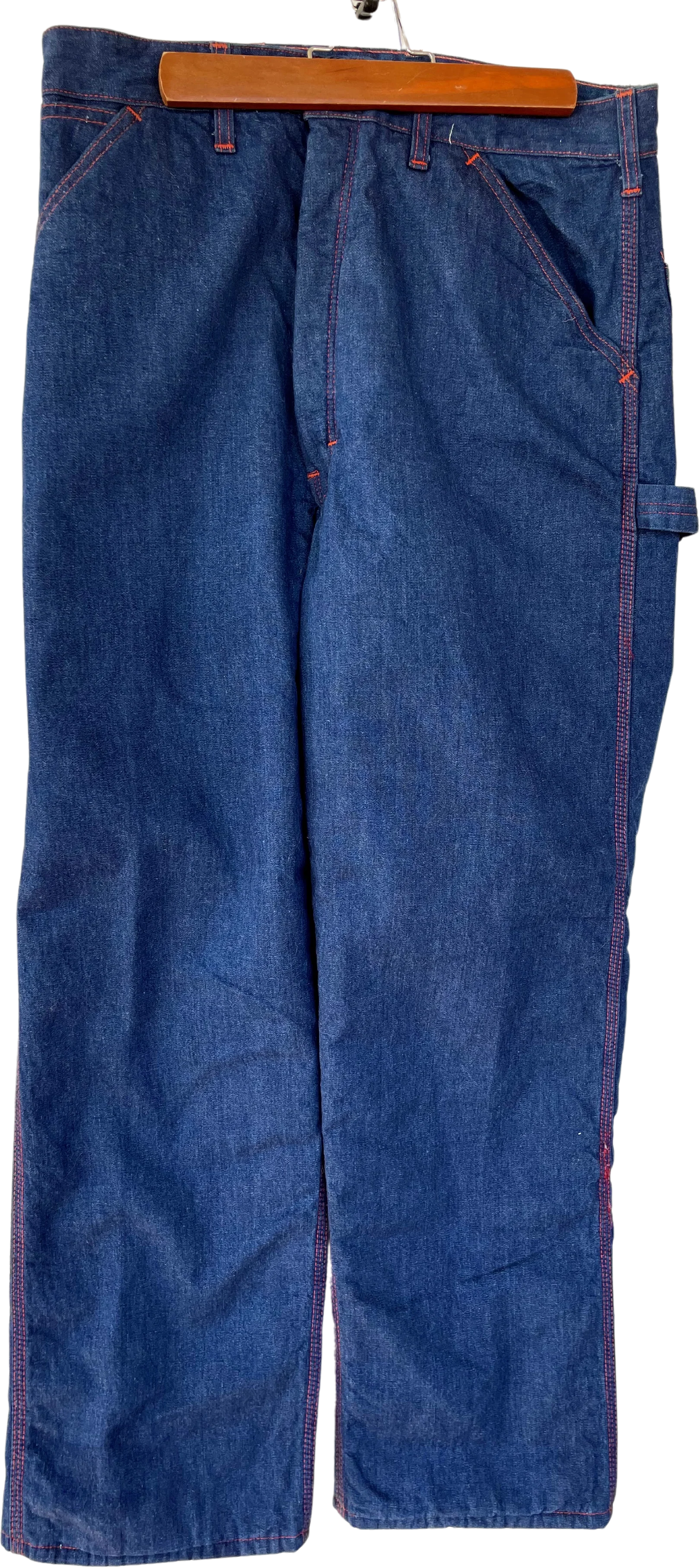 60s Vintage Mens Insulated Jeans 60s 33/29 By Montgomery Wards