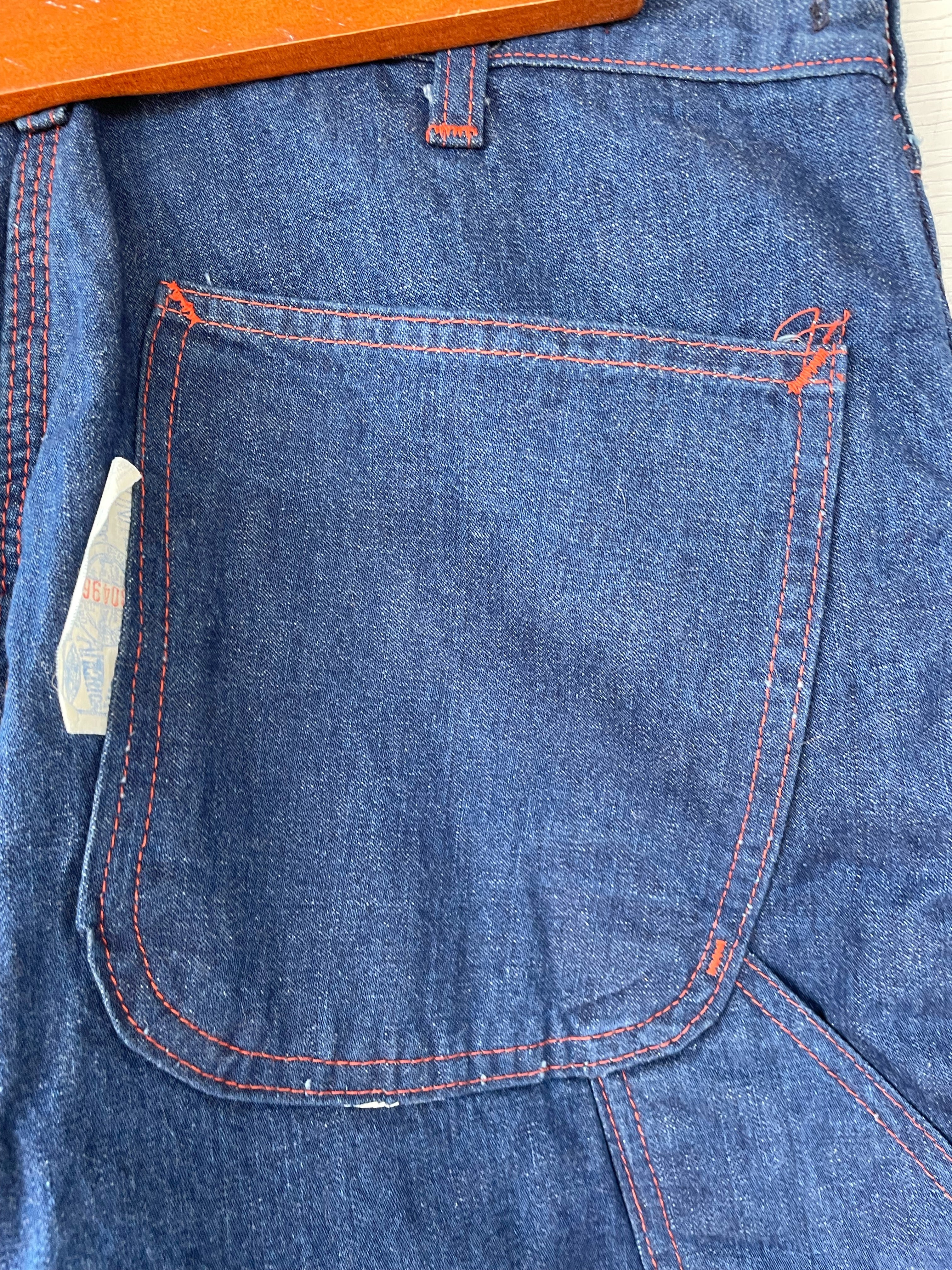60s Vintage Mens Insulated Jeans 60s 33/29 By Montgomery Wards - Image 15