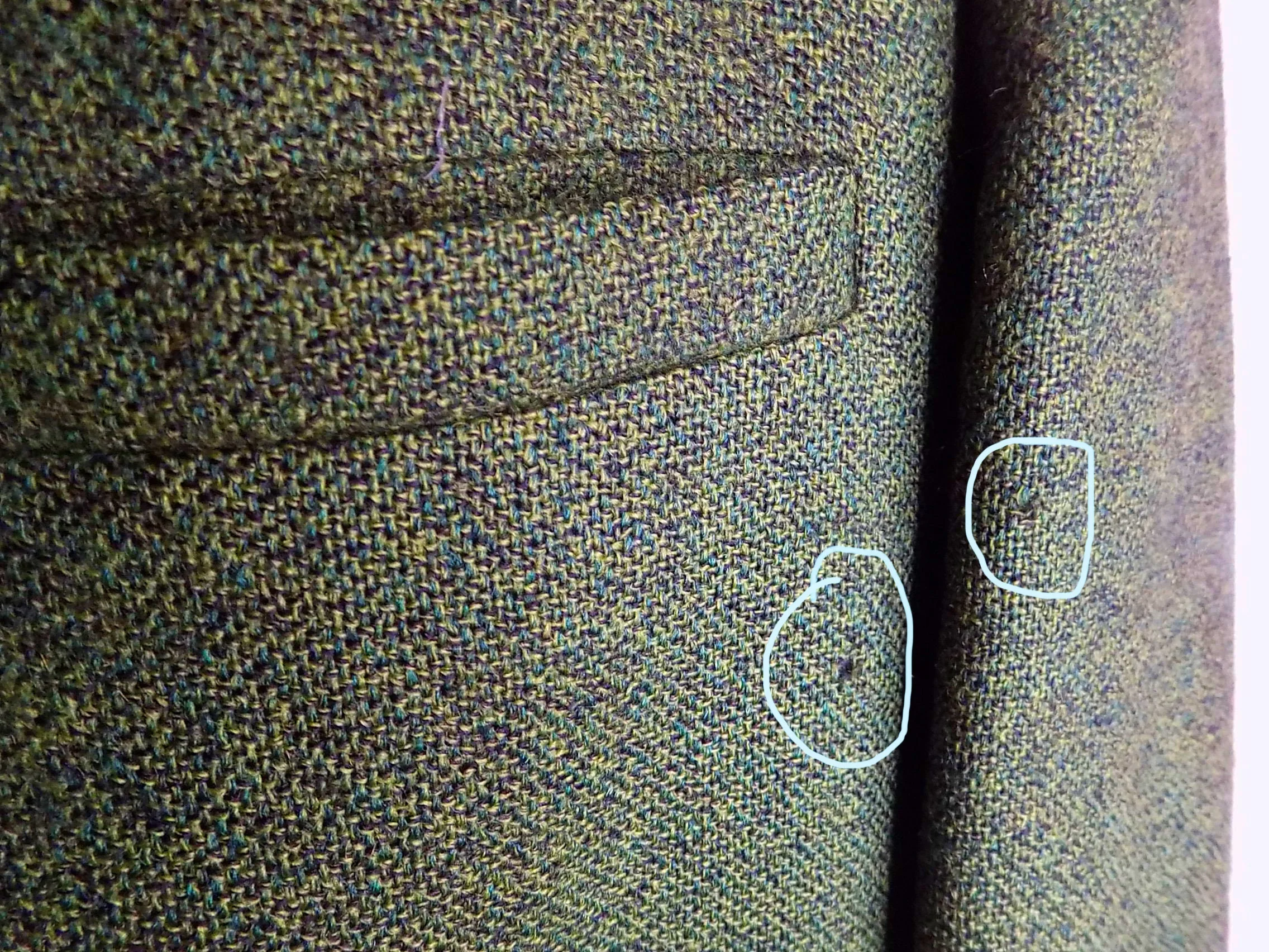 60s Warm and Thick Wool Sports Coat Roger King of California Clean Partially Lined Green St Patrick's Day Winter by Roger King Of California - Image 2