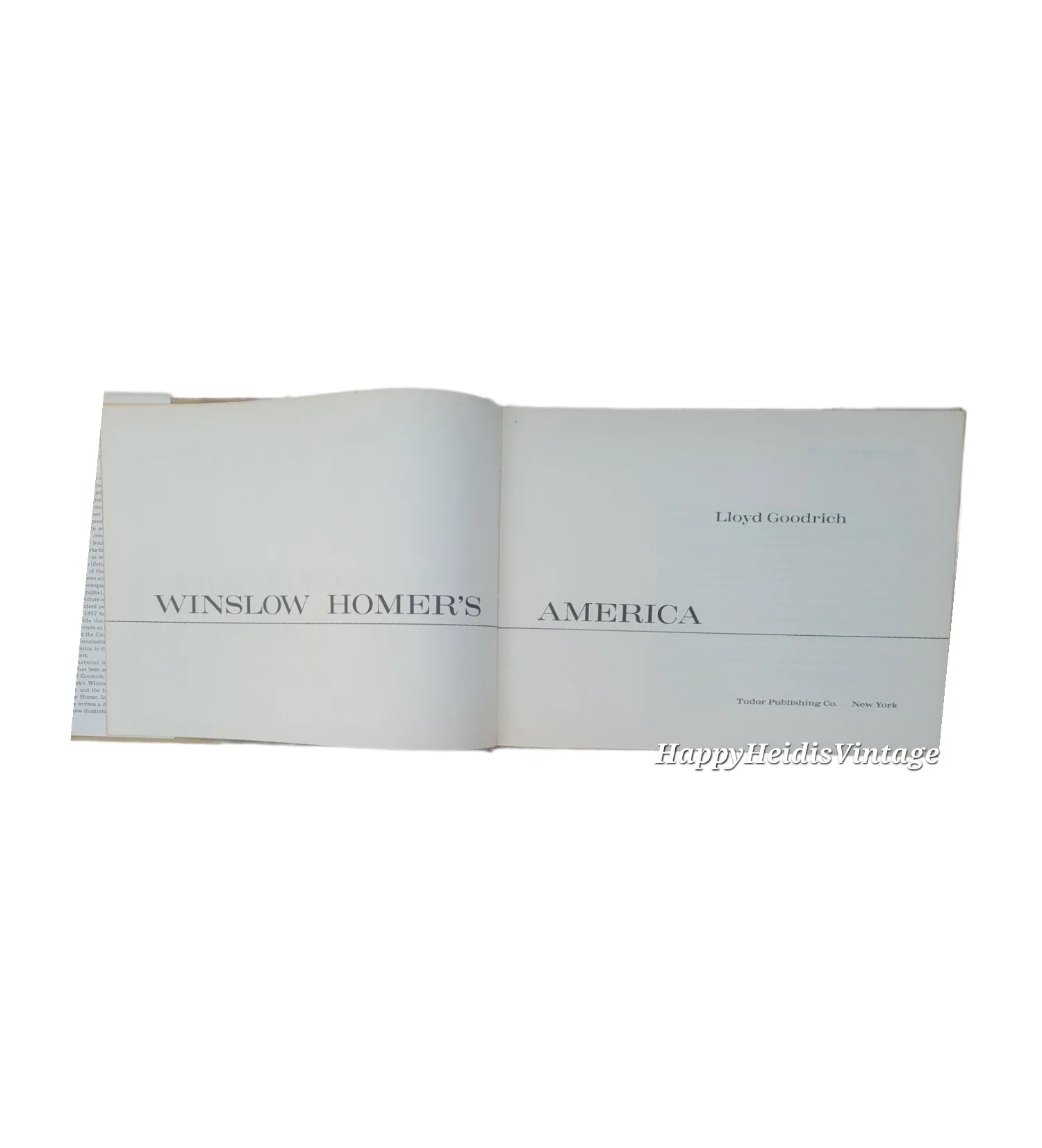 60s Winslow Homer's America 1857-1880 Harcover Book By Lloyd Goodrich - Image 7