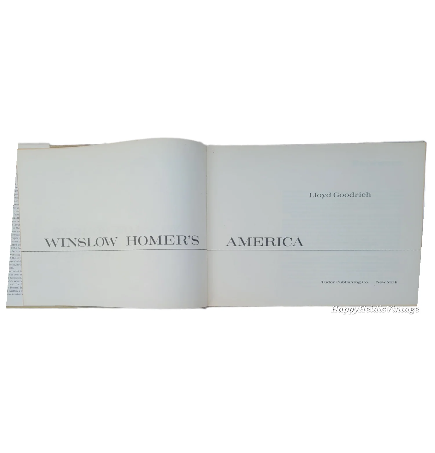 60s Winslow Homer's America 1857-1880 Harcover Book By Lloyd Goodrich - Image 8