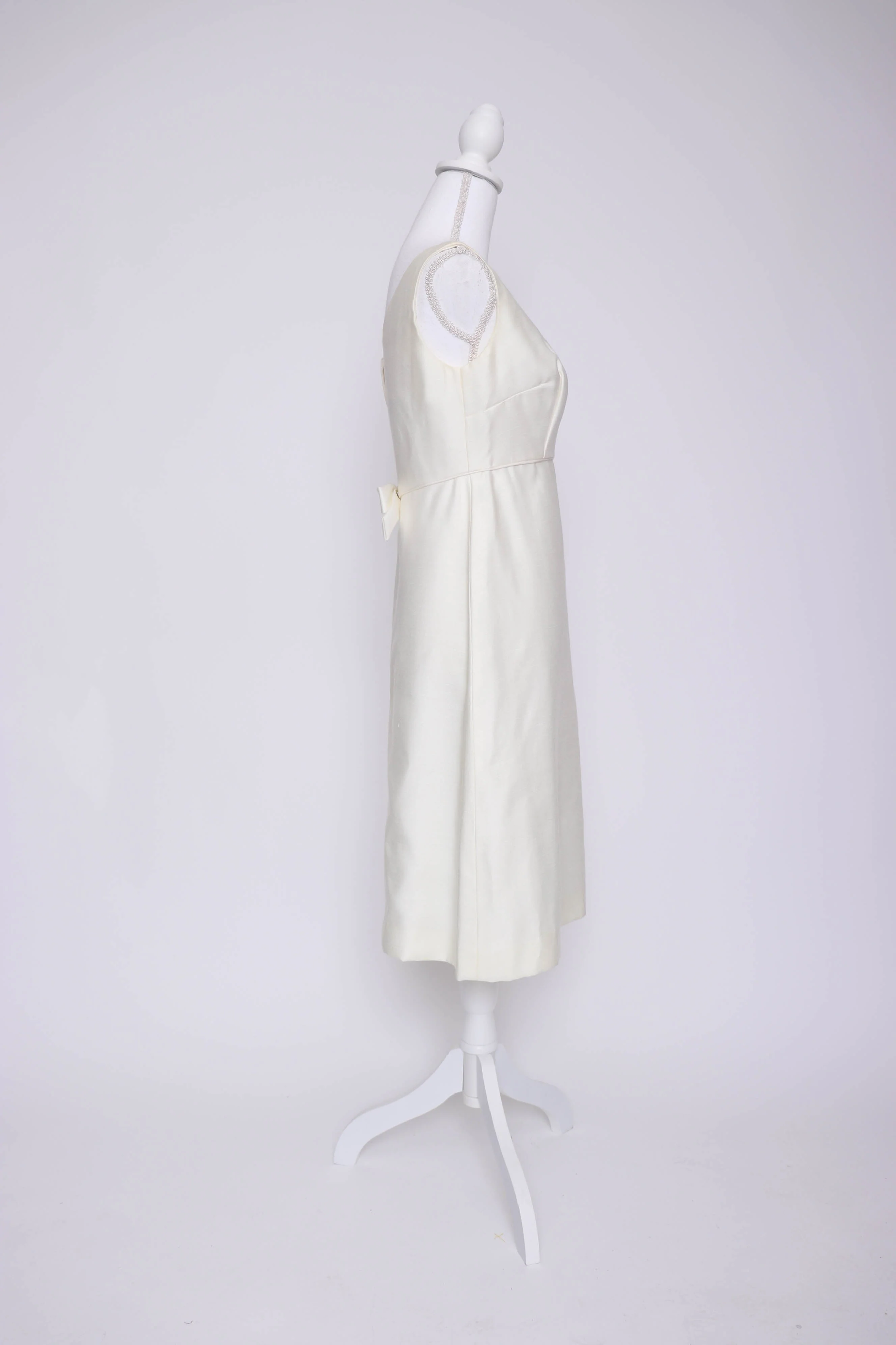 60s Winter White Coat and Dress S by  Emma Dome California - Image 8