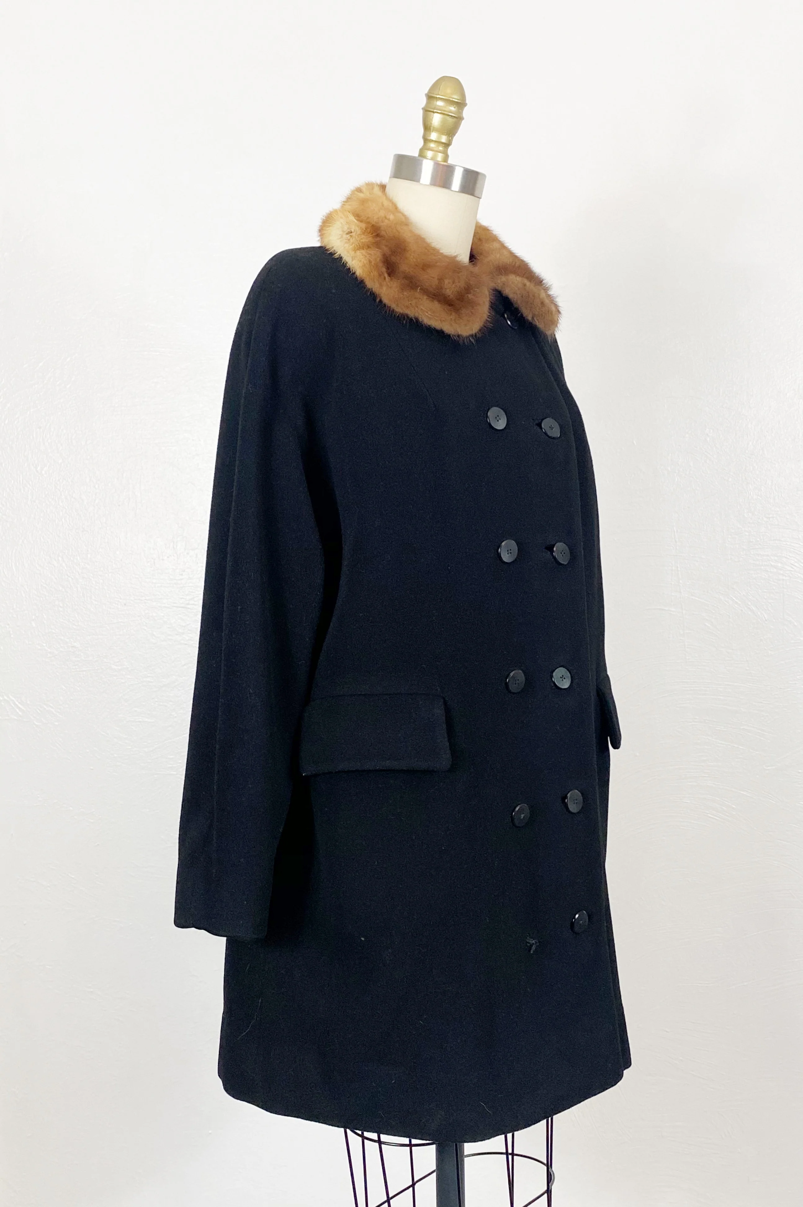 60s Wool Swing Coat - Image 4