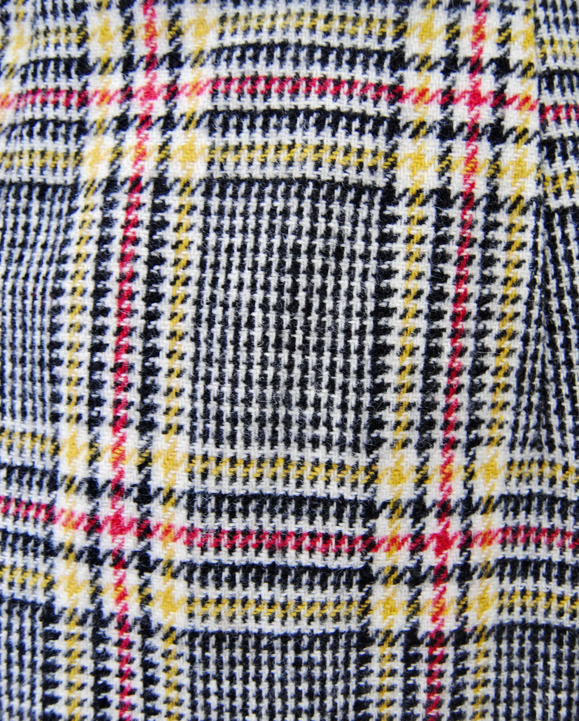 60s Wool Tartan Mini Pleated Skirt Or Kilt By Garland - Image 14