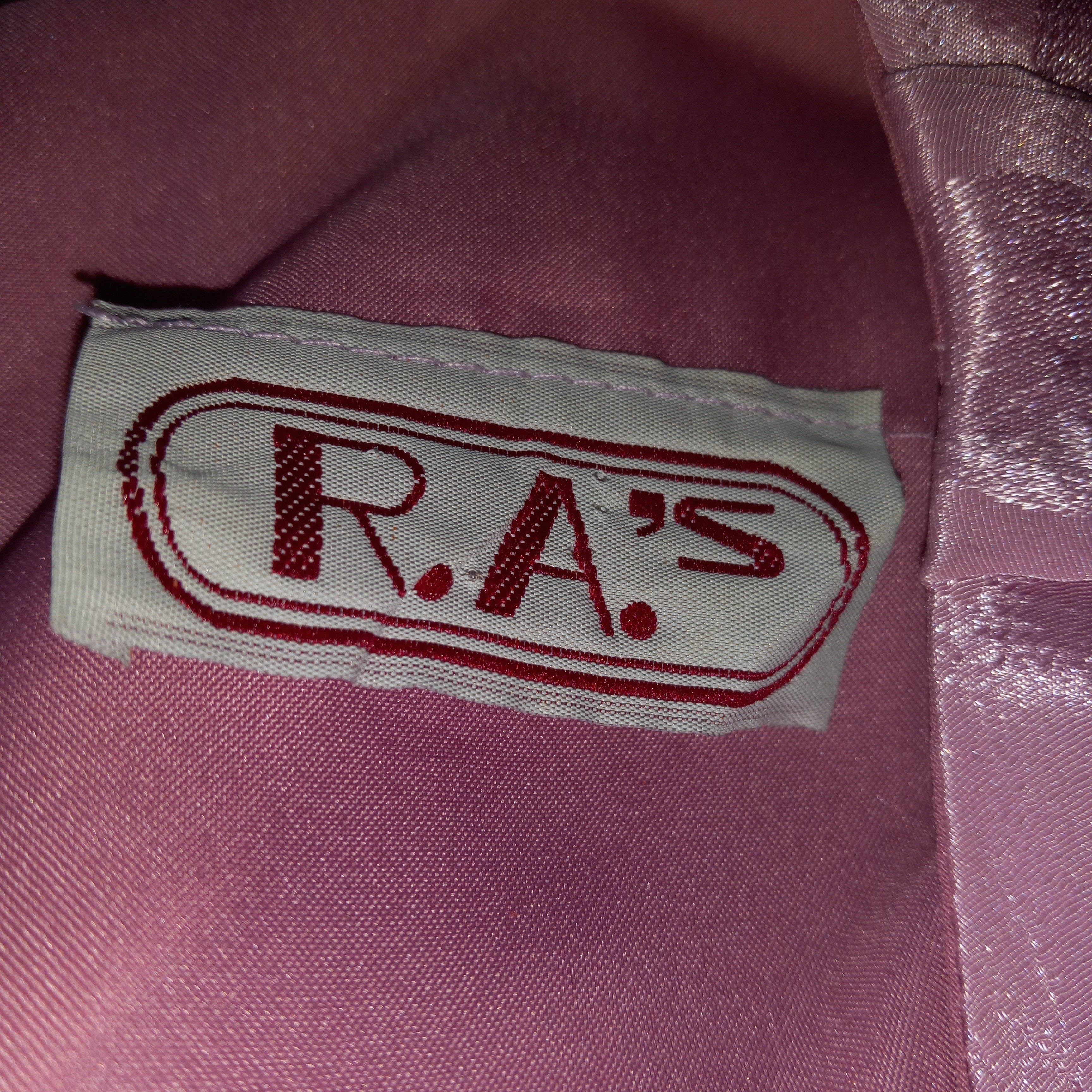 70’s Pink Polka Dotted Dropped Waist, Shift Dress. by R.a.s - Image 7