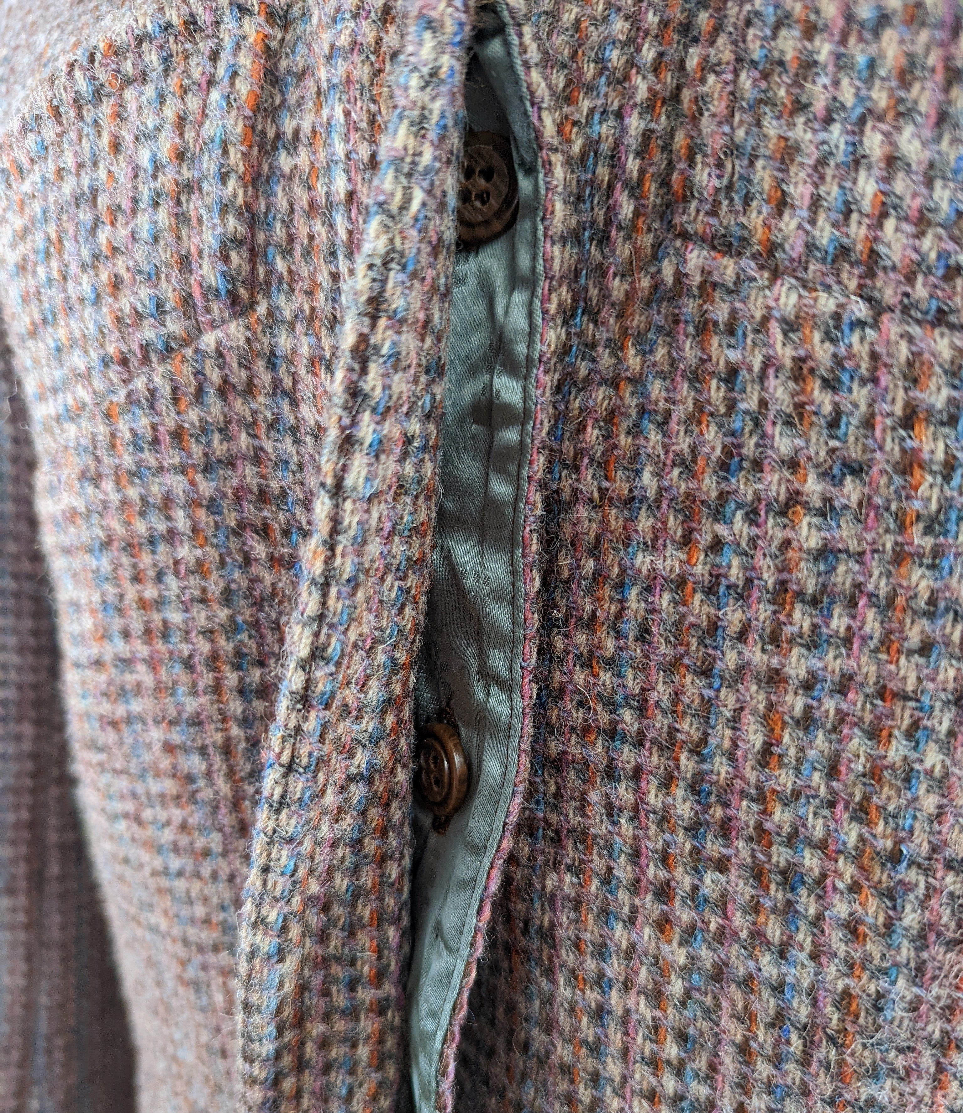 70s 100% Pure Scottish Wool Two Piece Suit Set by Harris Tweed - Image 5
