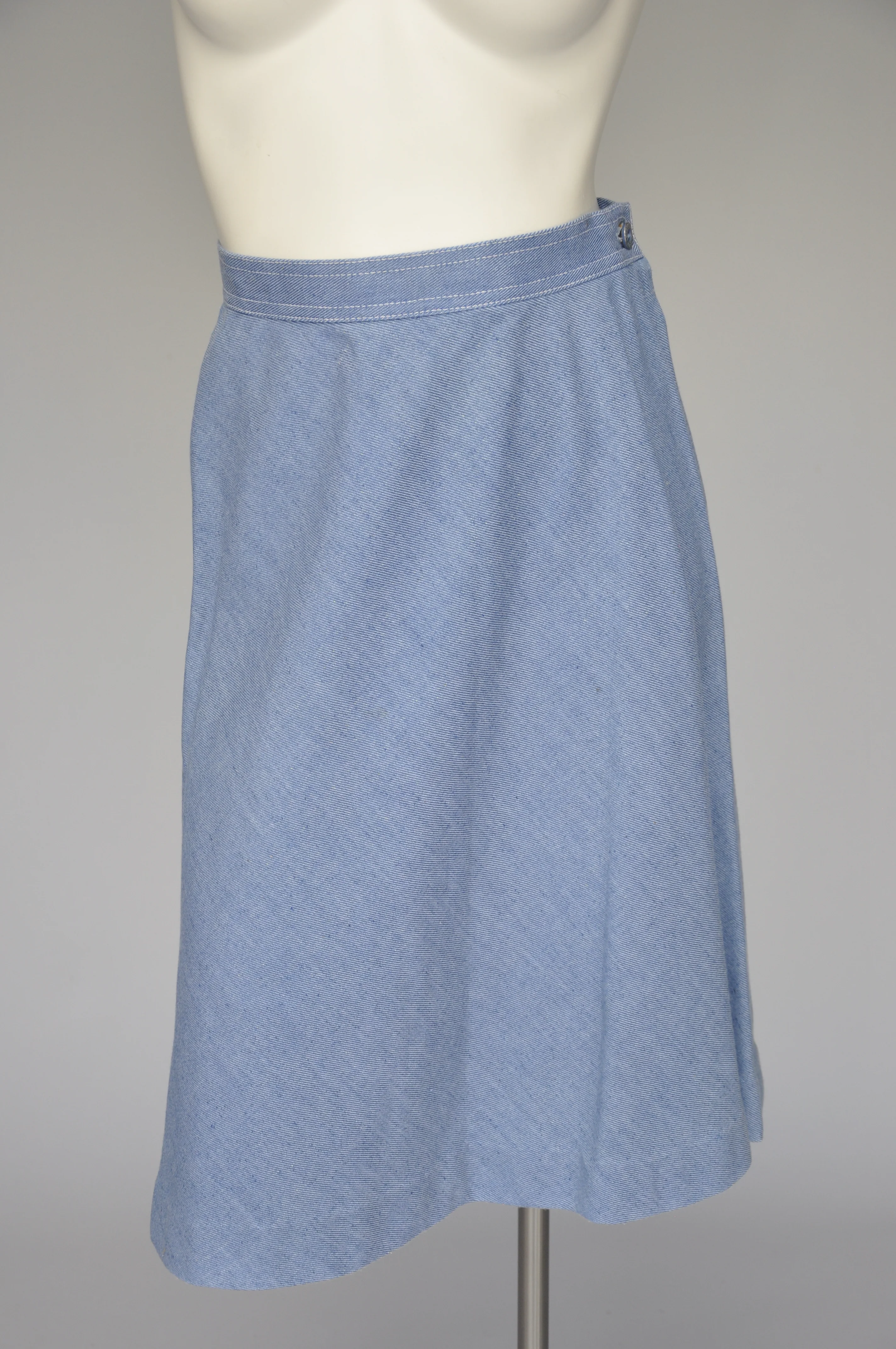 70s 3 Piece Denim Skirt Set By The Villager - Image 6