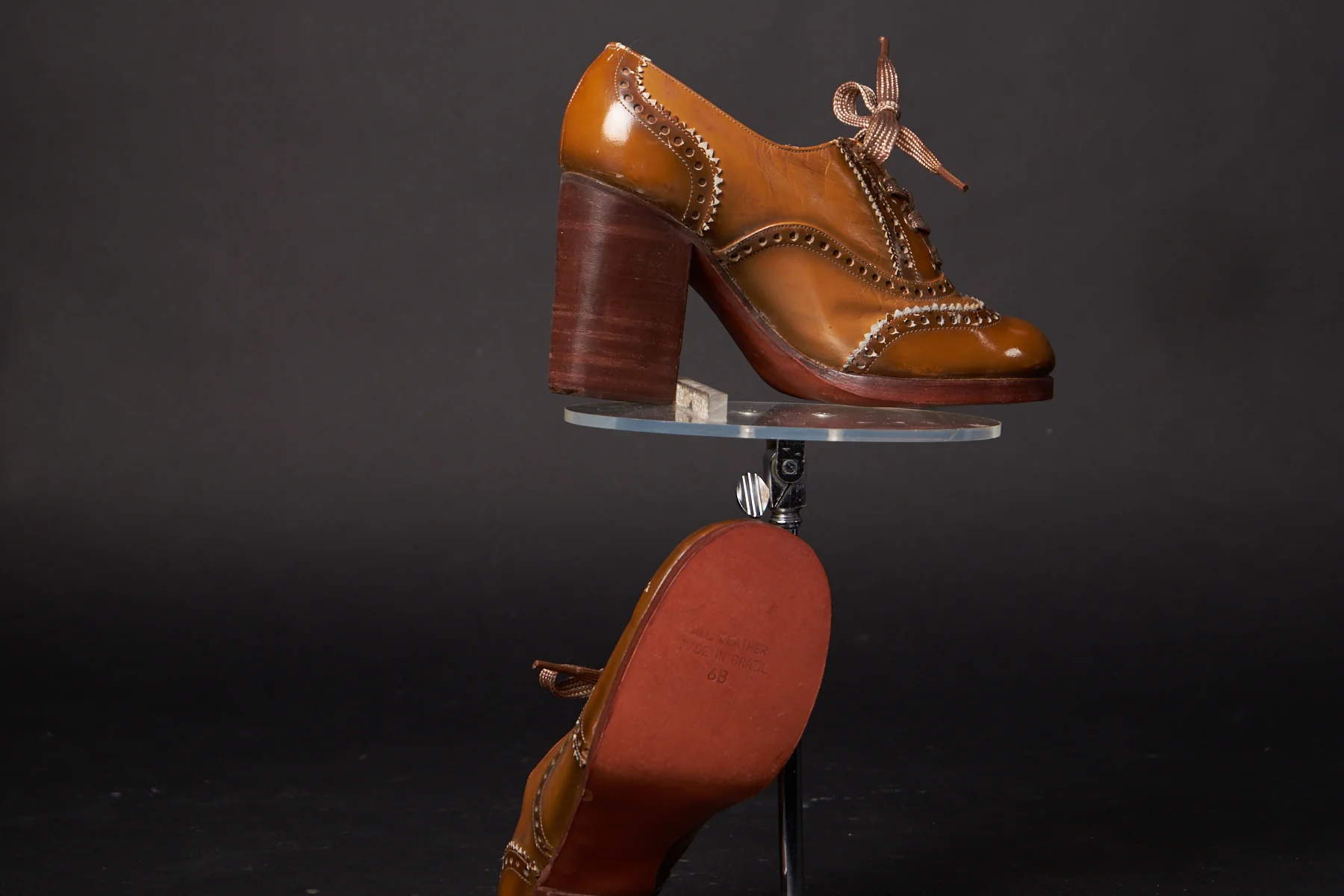 70s 70s Battani Oxford Heels Shoes By Battani - Image 7