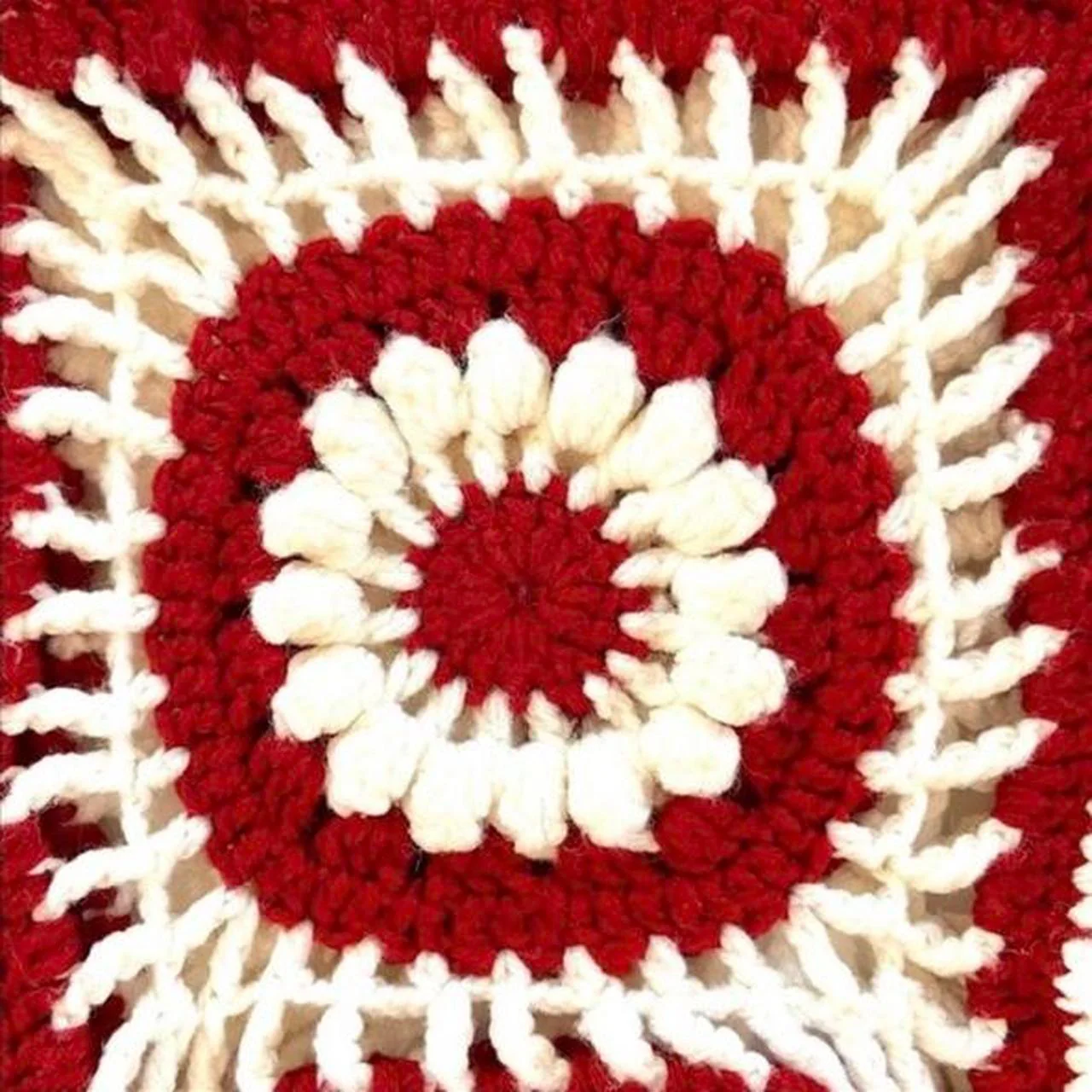 70s Kids Crochet Granny Square Toddler Tank - Image 3