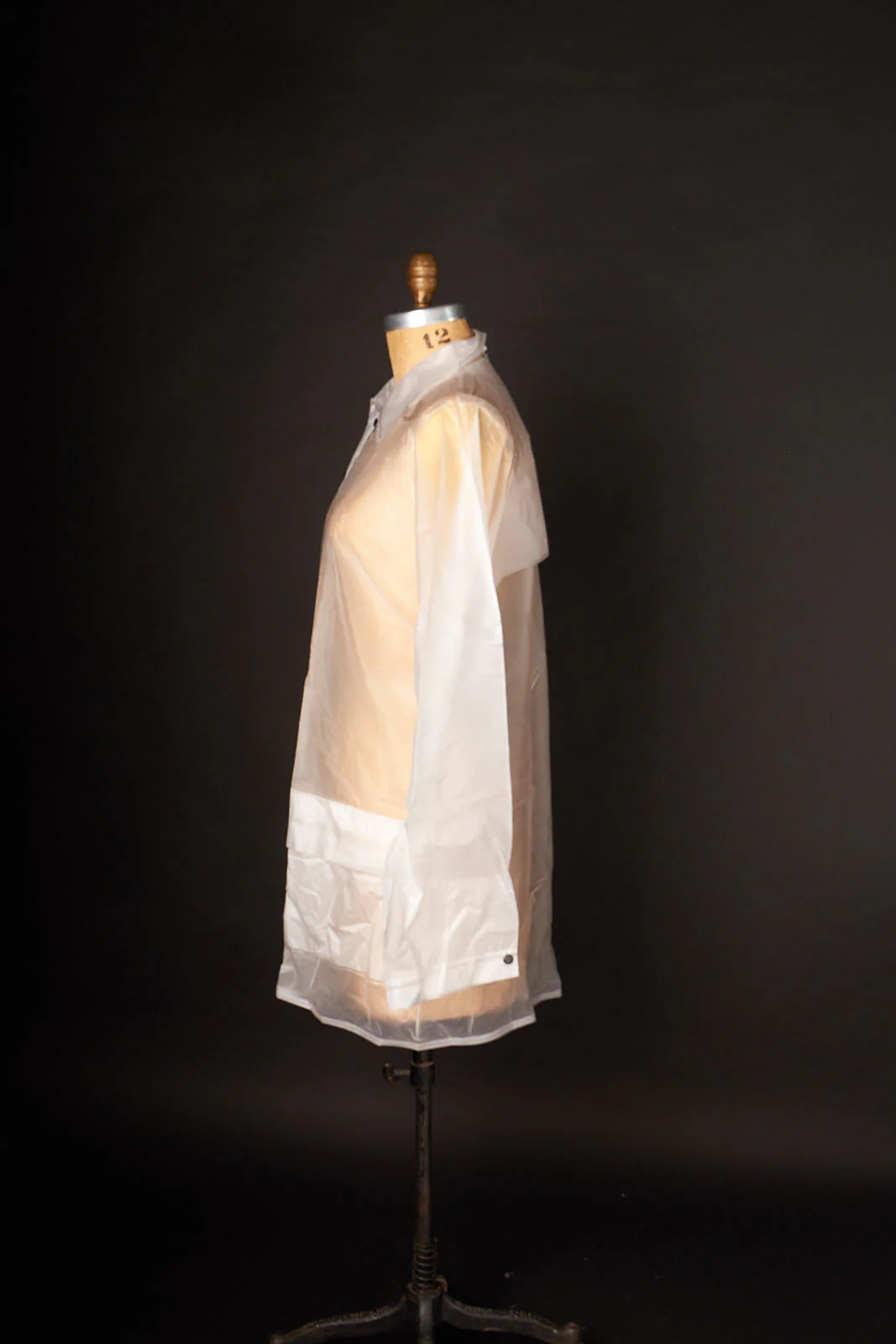 70s/80s 70s Year Round Vinyl Rain Jac Clear Jacket - Image 8