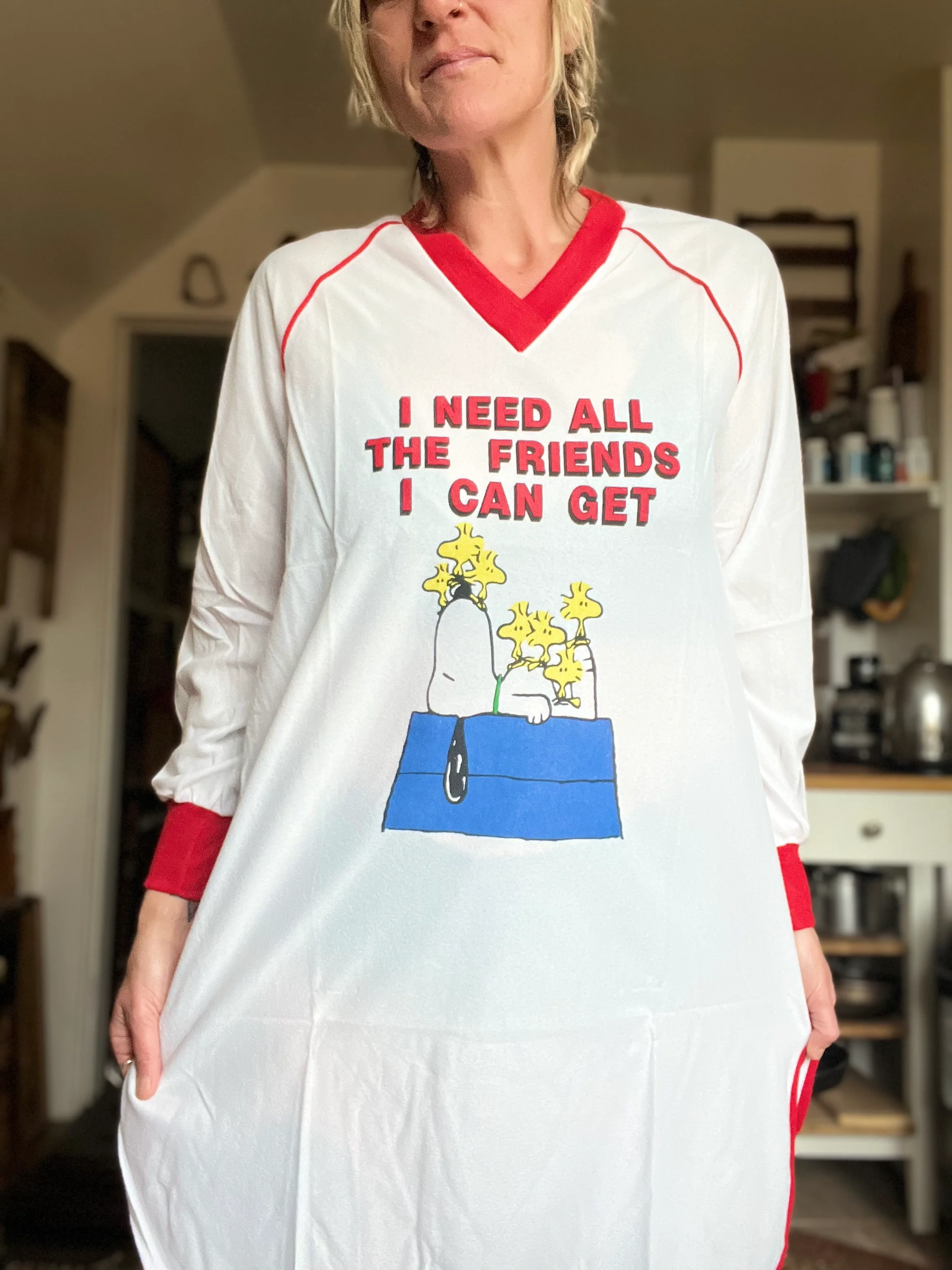 70s/80s Amazing! Snoopy Nightgown Dress by Peanuts - Image 5
