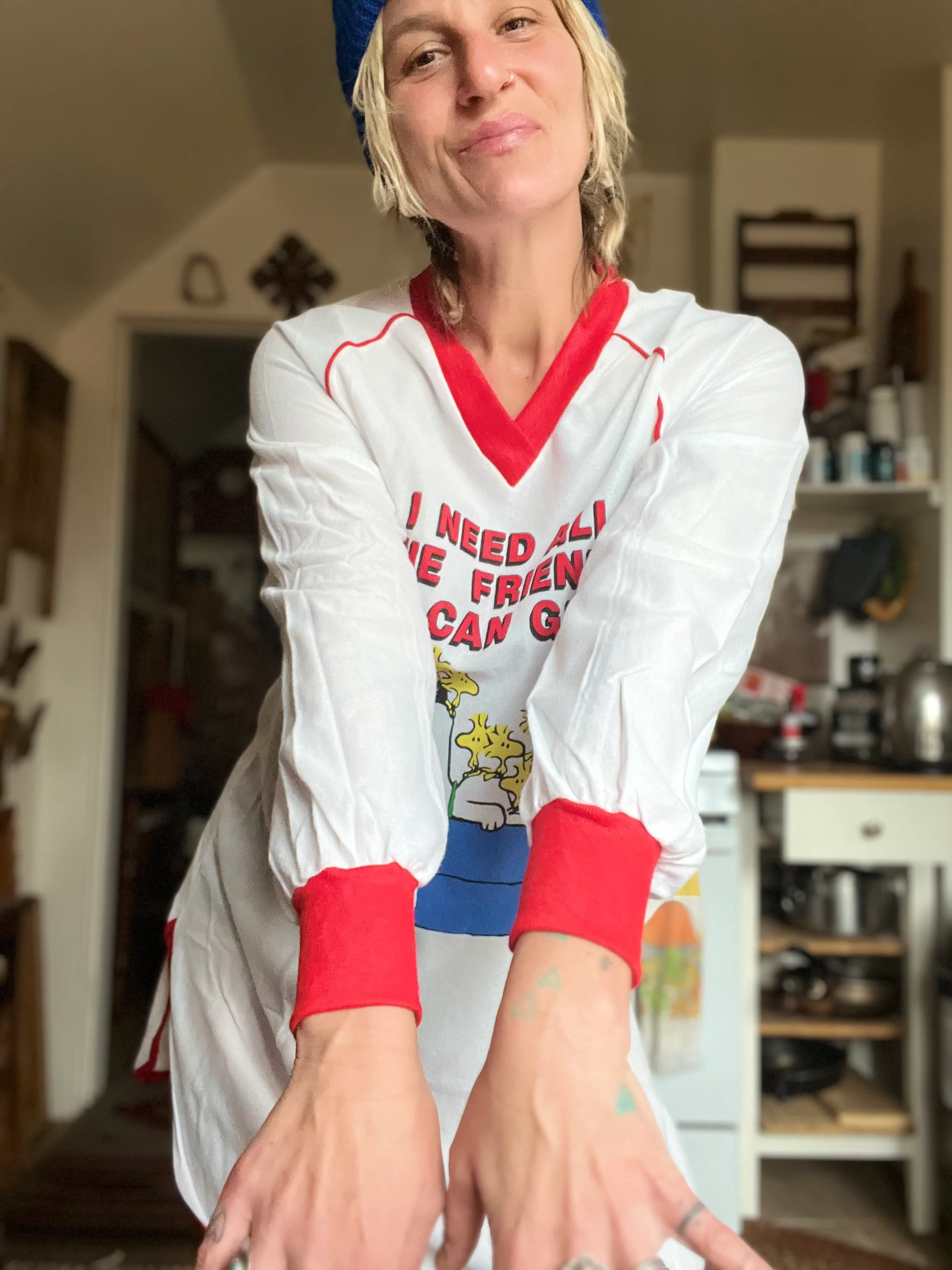 70s/80s Amazing! Snoopy Nightgown Dress by Peanuts - Image 6