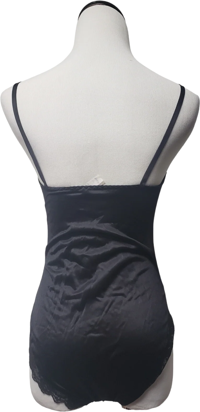 70s/80s Black Lace Sexy Teddy - Image 2