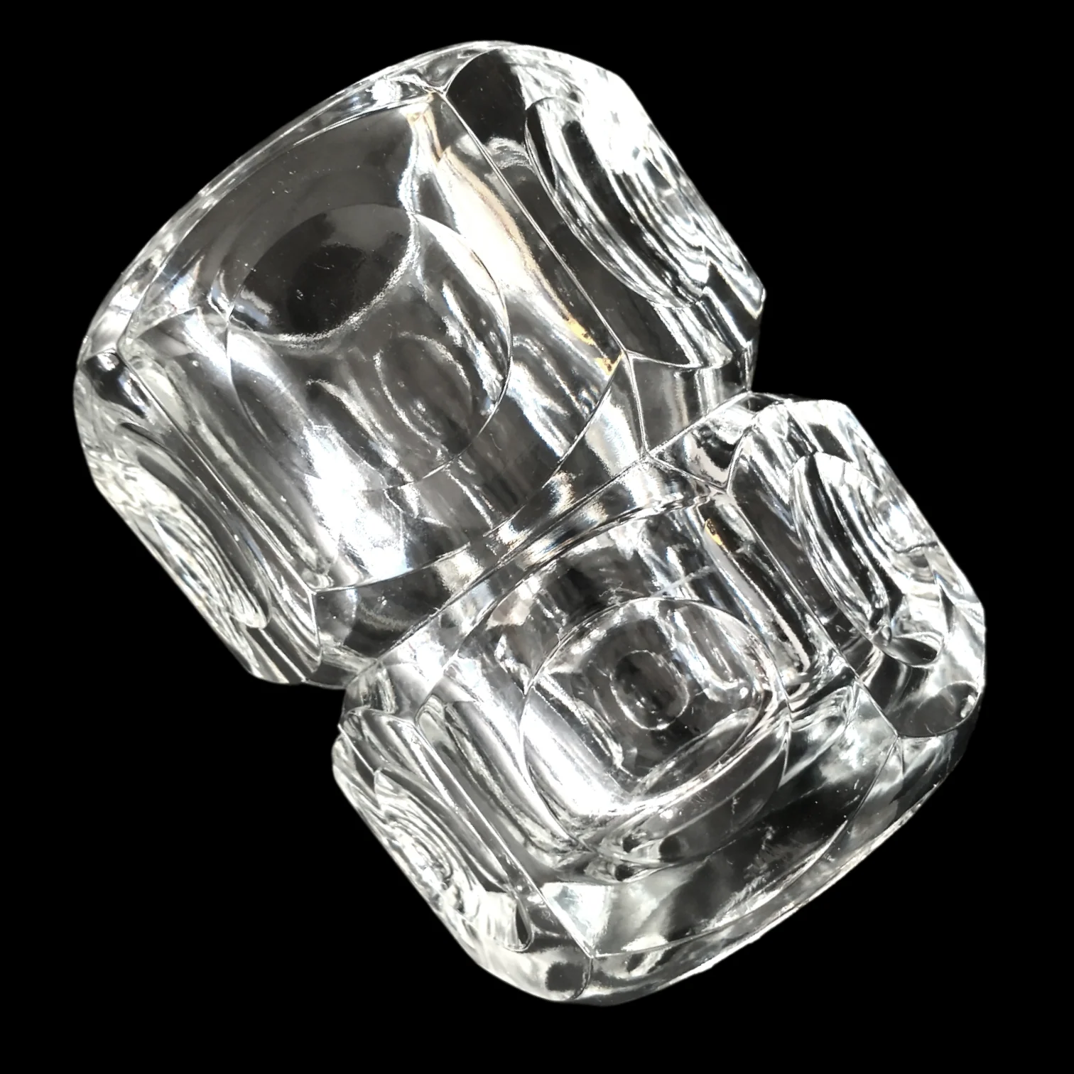 70s/80s  Crystal Vase by Bohemian Crystal - Image 5