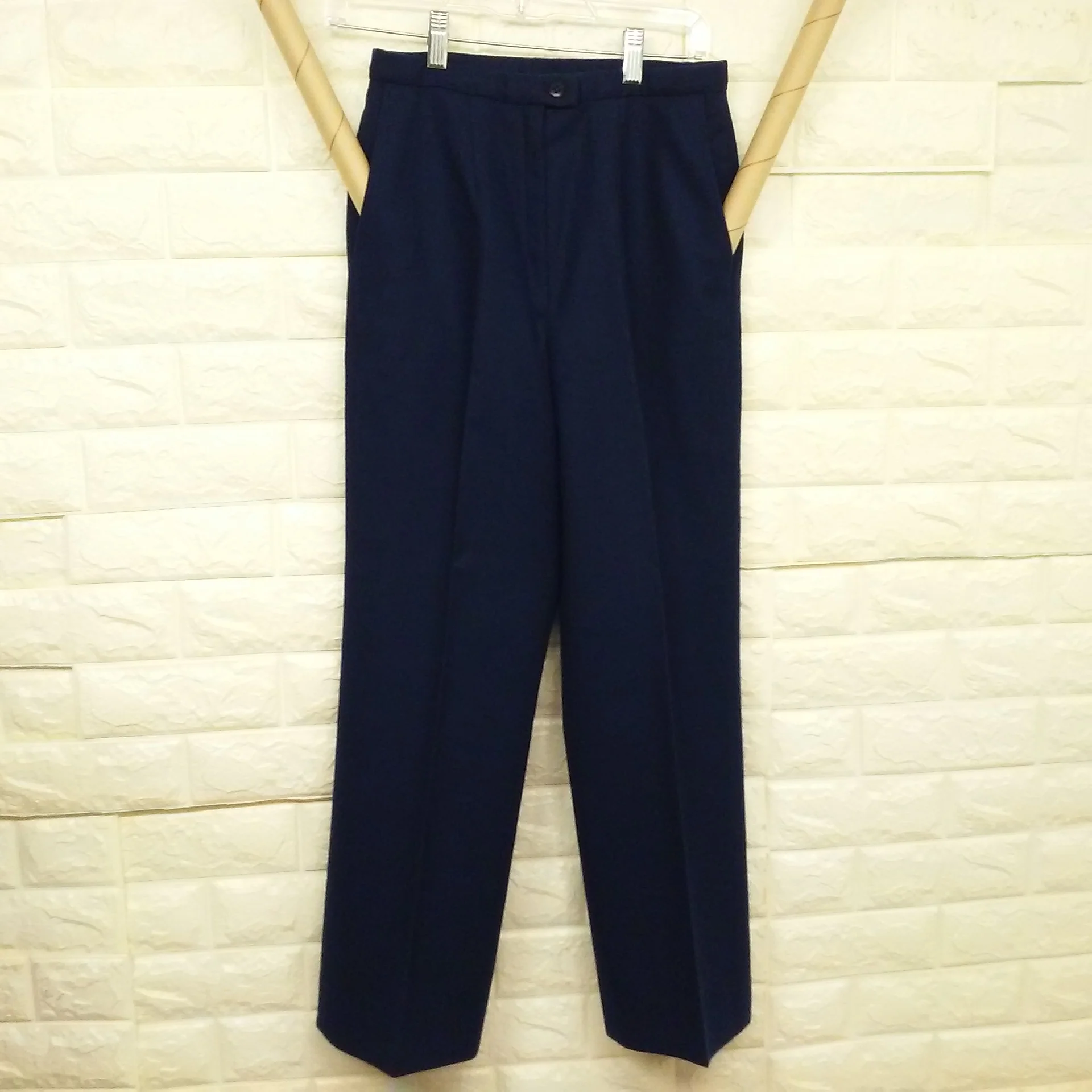 70s/80s Chic Classic 2pc Suit Blazer Trousers Pockets Wool By Pendleton Woolen Mills Made In Usa - Image 11