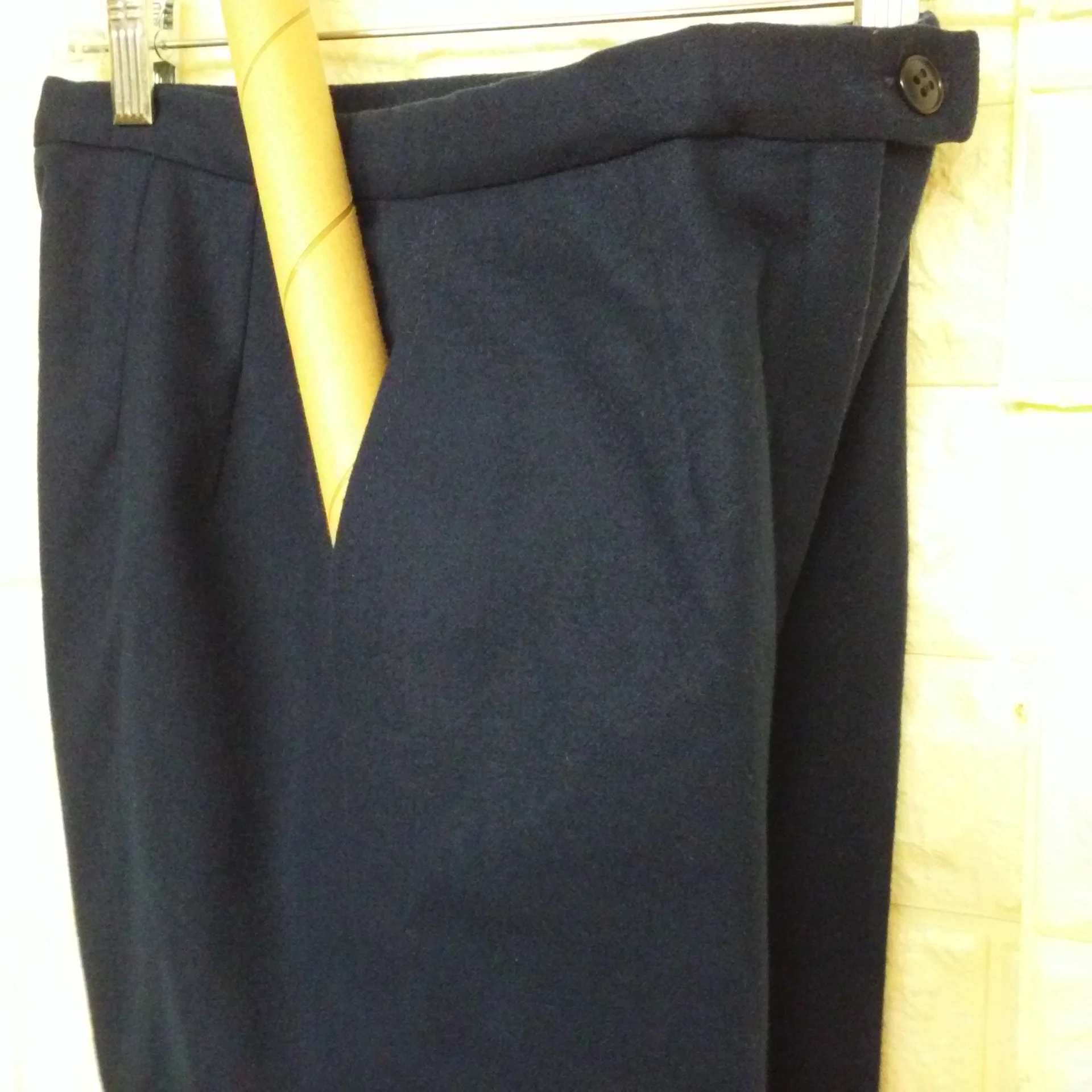 70s/80s Chic Classic 2pc Suit Blazer Trousers Pockets Wool By Pendleton Woolen Mills Made In Usa - Image 12