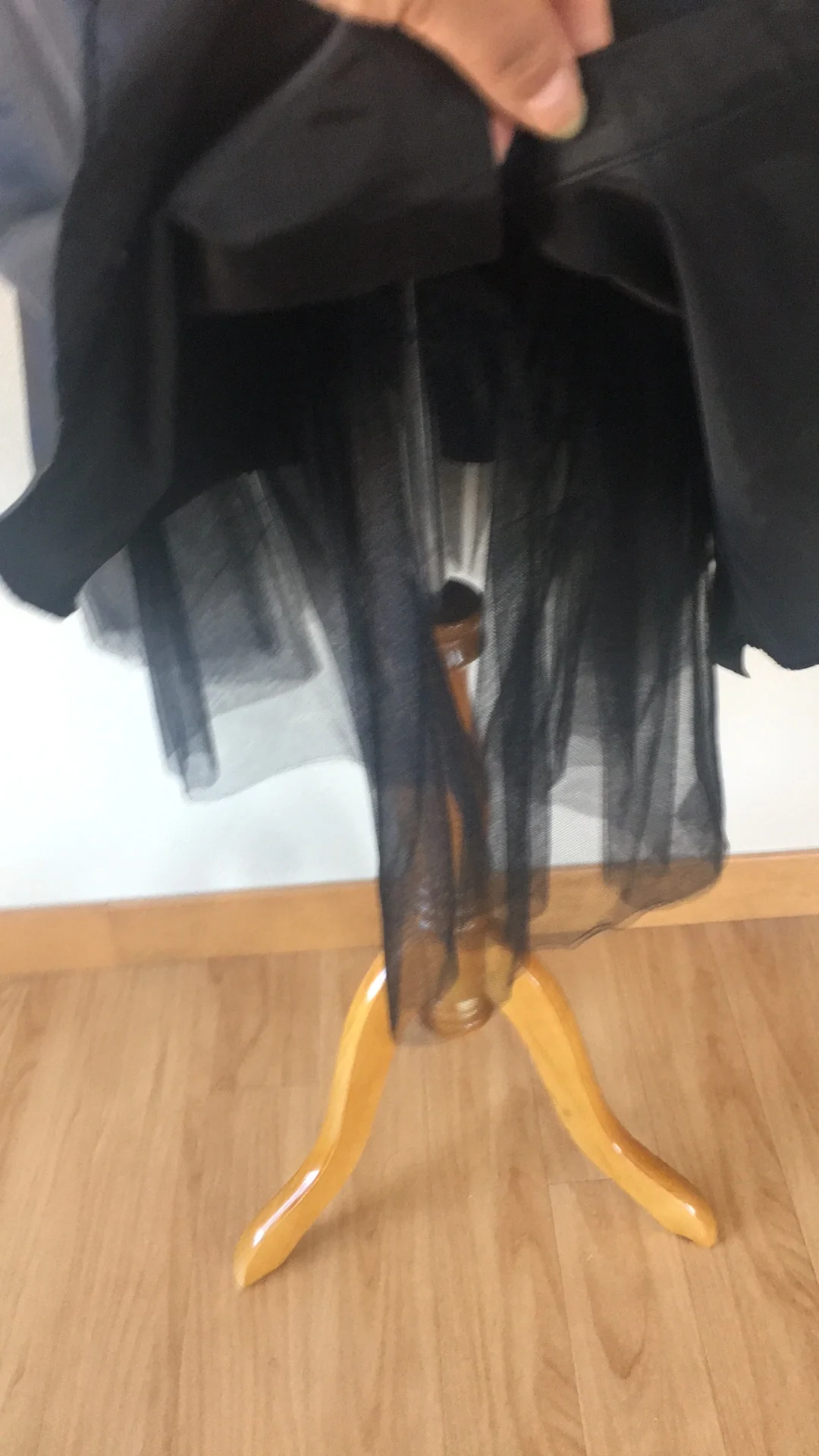 70s/80s Donna Morgan Black Dress - Size 6 By Donna Morgan - Image 12