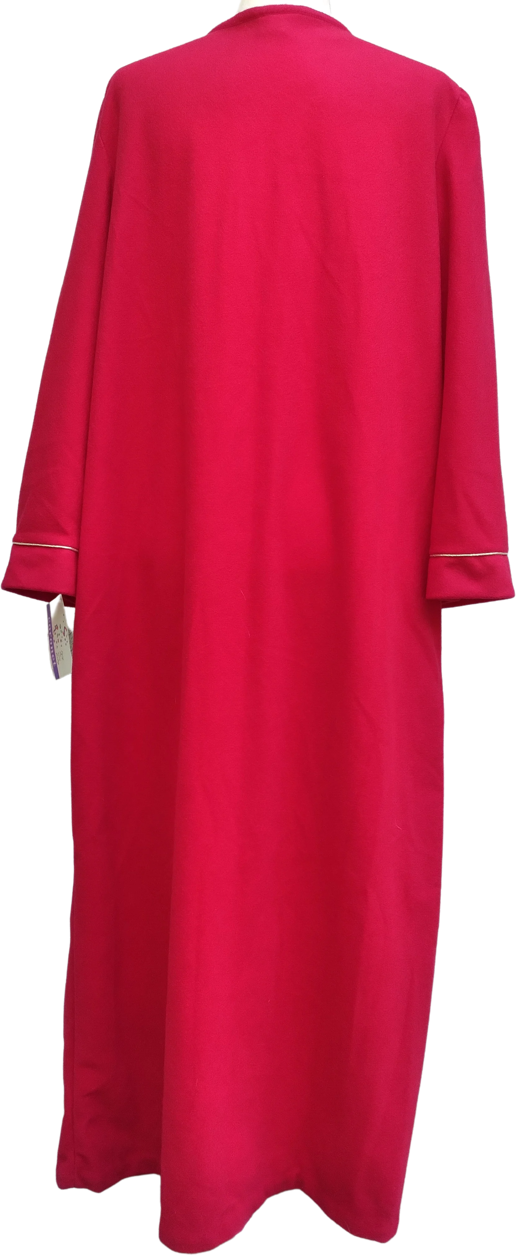 70s/80s Embroidered And Gold Trimmed Bed/house Coat By Elizabeth Blair - Image 2