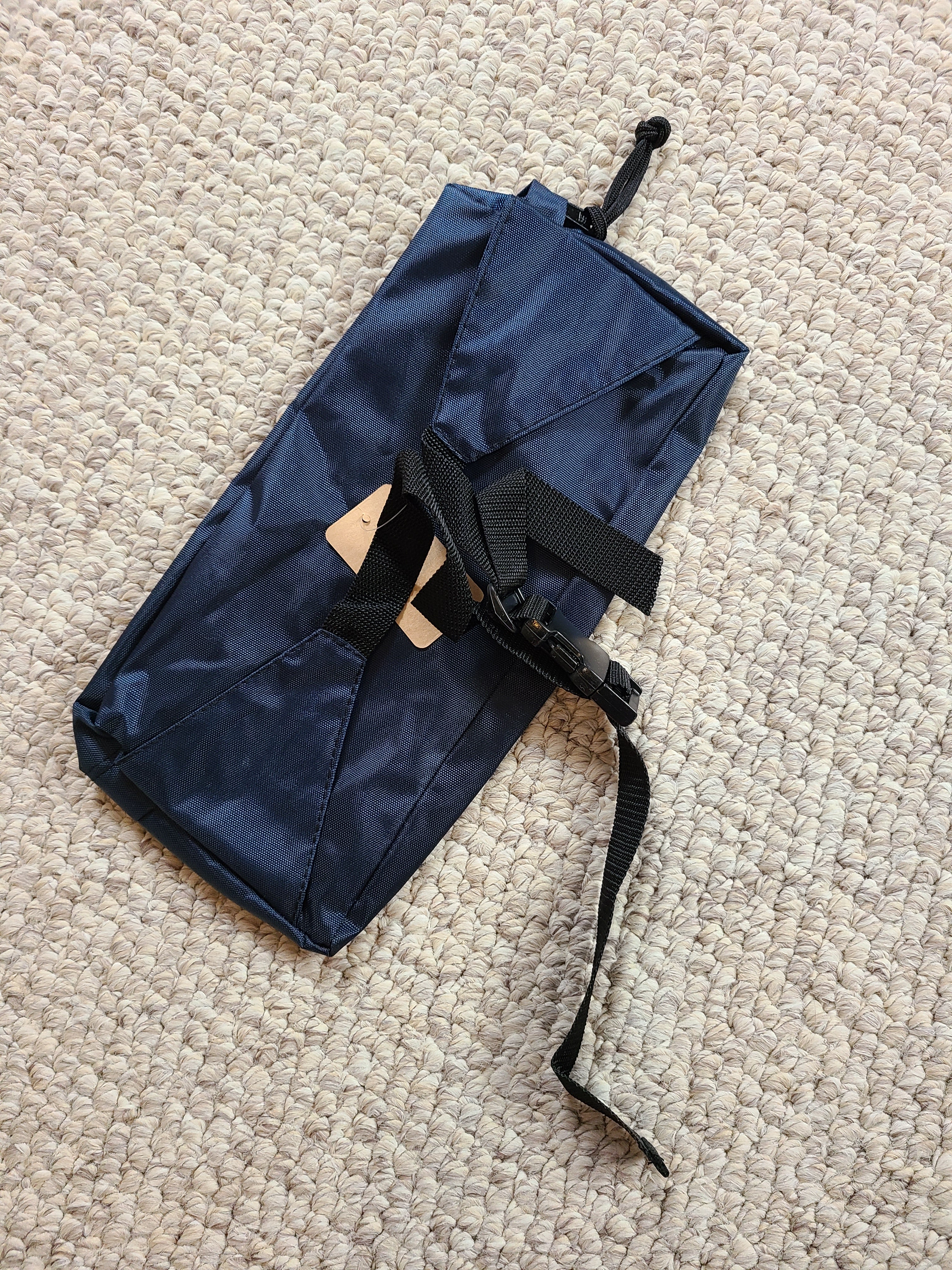 70s/80s Fanny Pak Fanny Pack, Navy, Skiing, Ski Patrol By Skiing - Image 4
