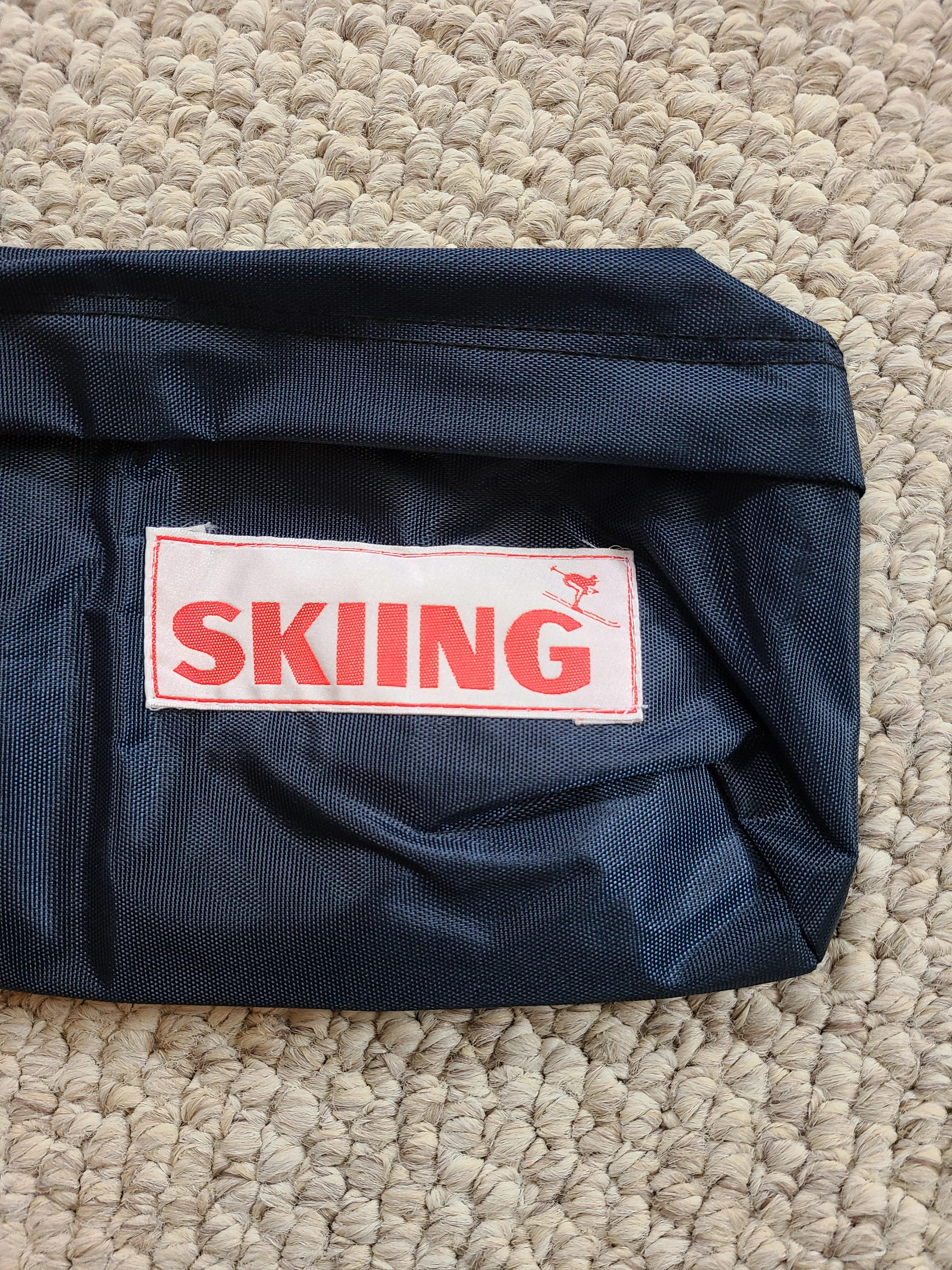 70s/80s Fanny Pak Fanny Pack, Navy, Skiing, Ski Patrol By Skiing - Image 5