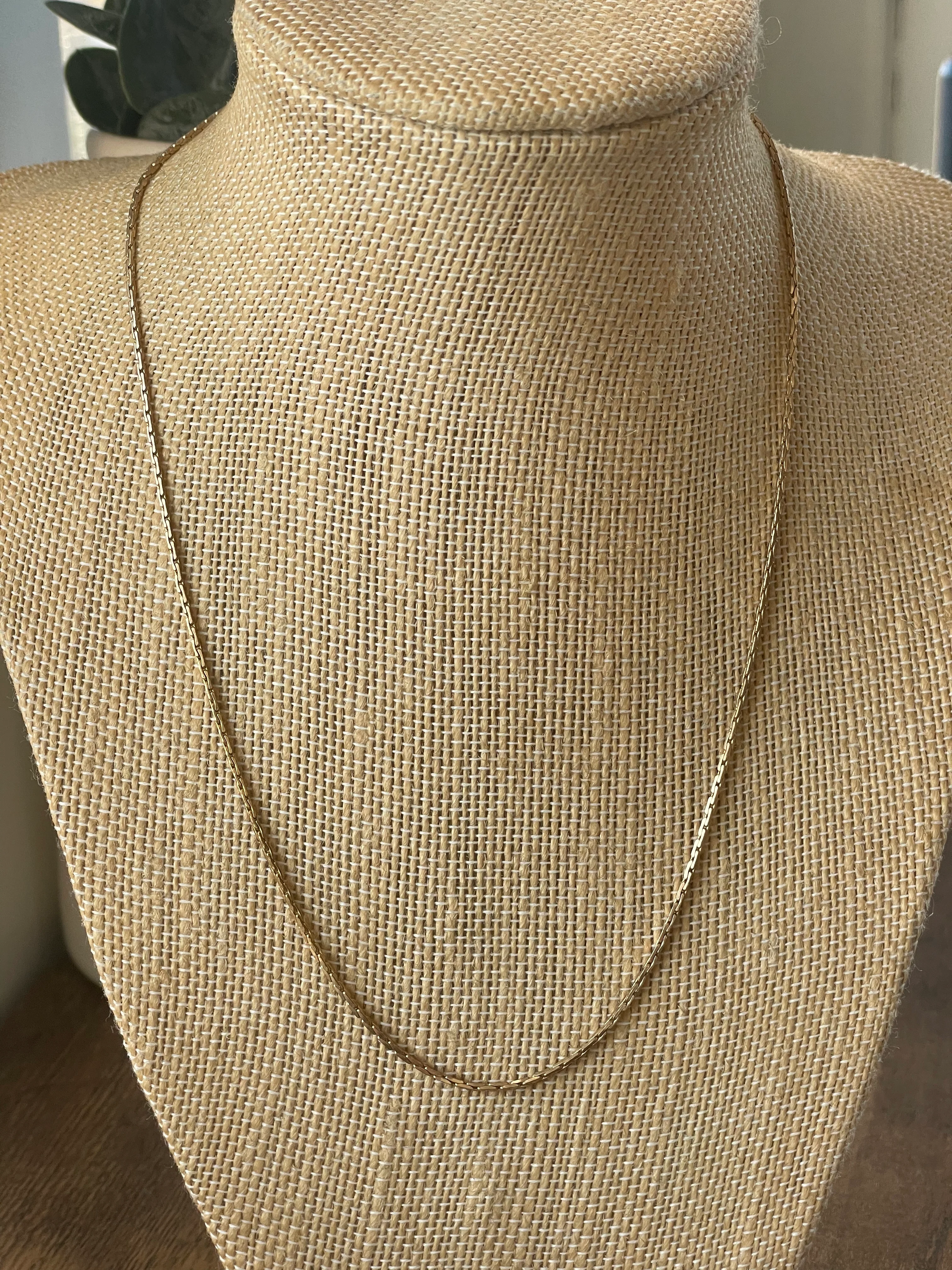 70s/80s Gold Filled Layering Chain - Image 2