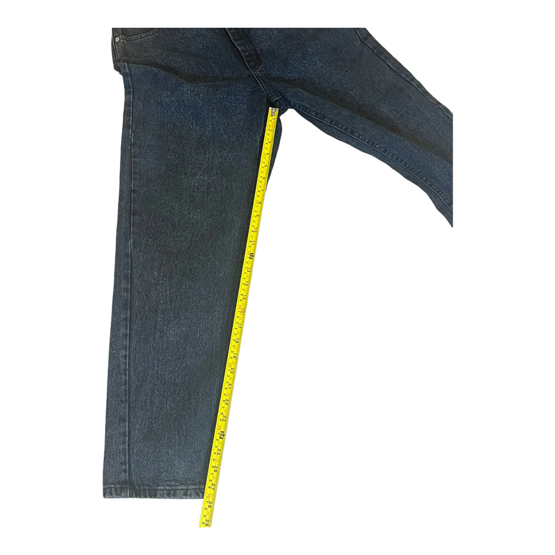 70s/80s High Rise Ilgwu Union Usa Tapered Leg Mom Jeans By Lee - Image 6