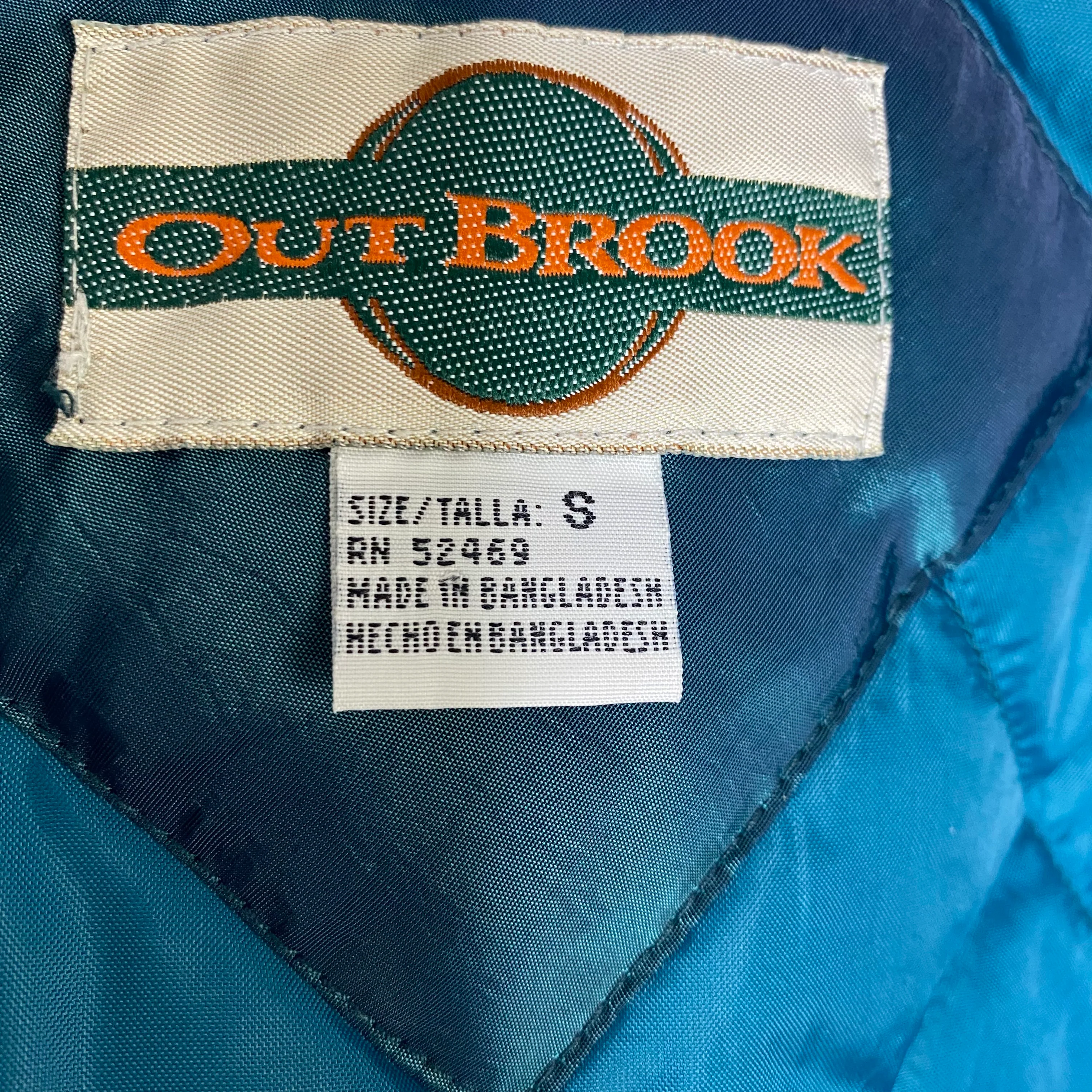 70s/80s Iridesent Multicolored Geometric Puffer Jacket By Out Brook - Image 10