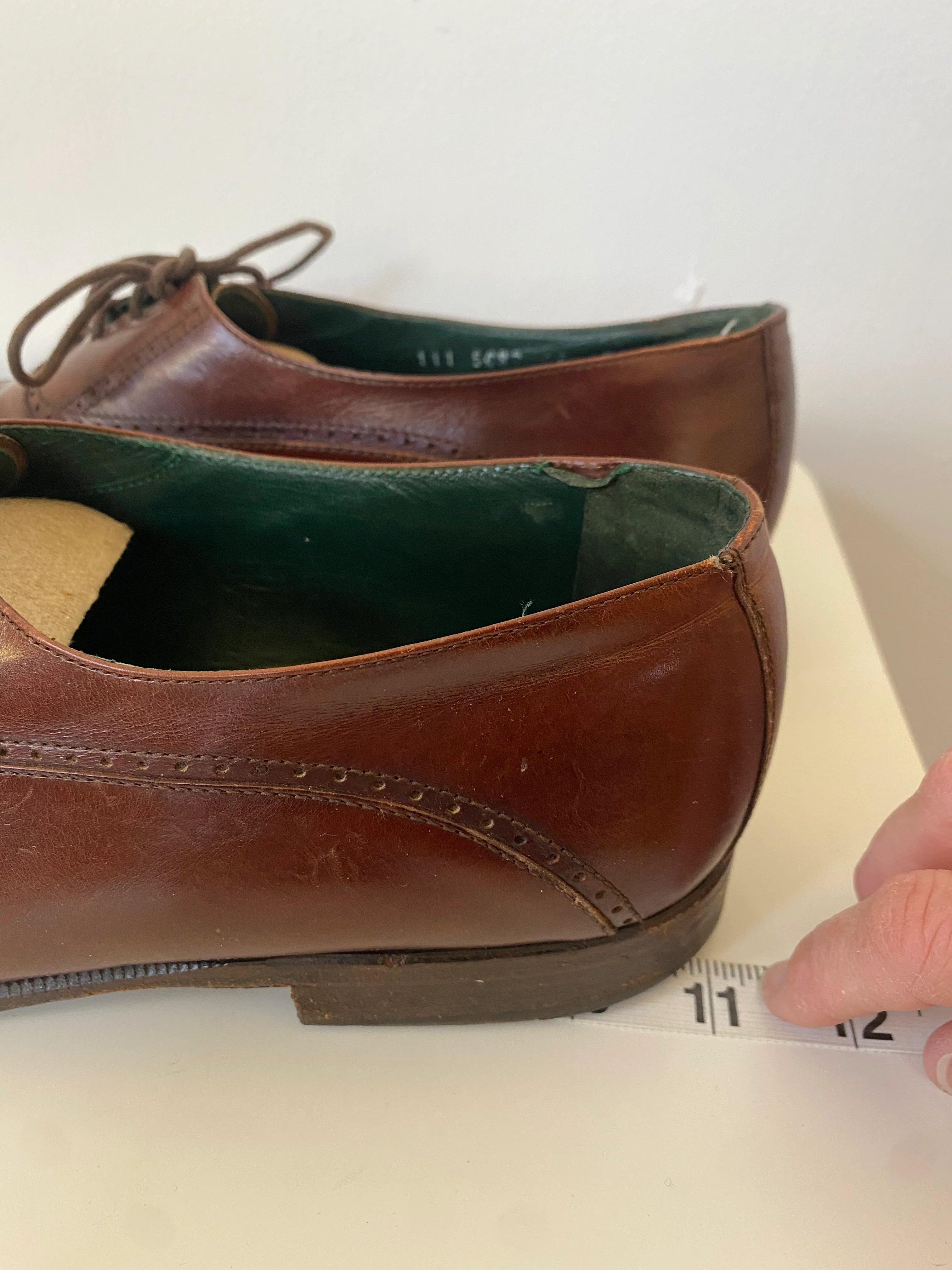 70s/80s Leather Dress Shoes By Gucci - Image 4