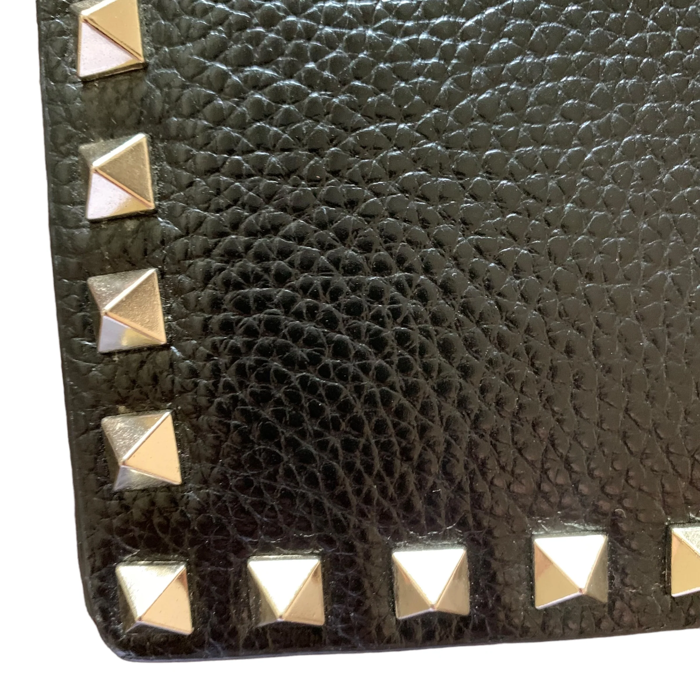 70s/80s Leather Studded Clutch With Removable Chain Strap By Nieman Marcus - Image 7